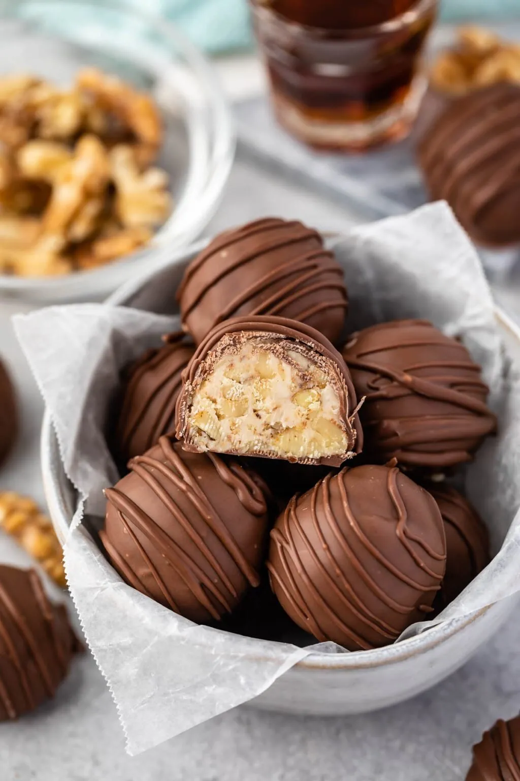 Maple Walnut Cheesecake Truffles Dairy Free Gluten Free Naturally Sweetened