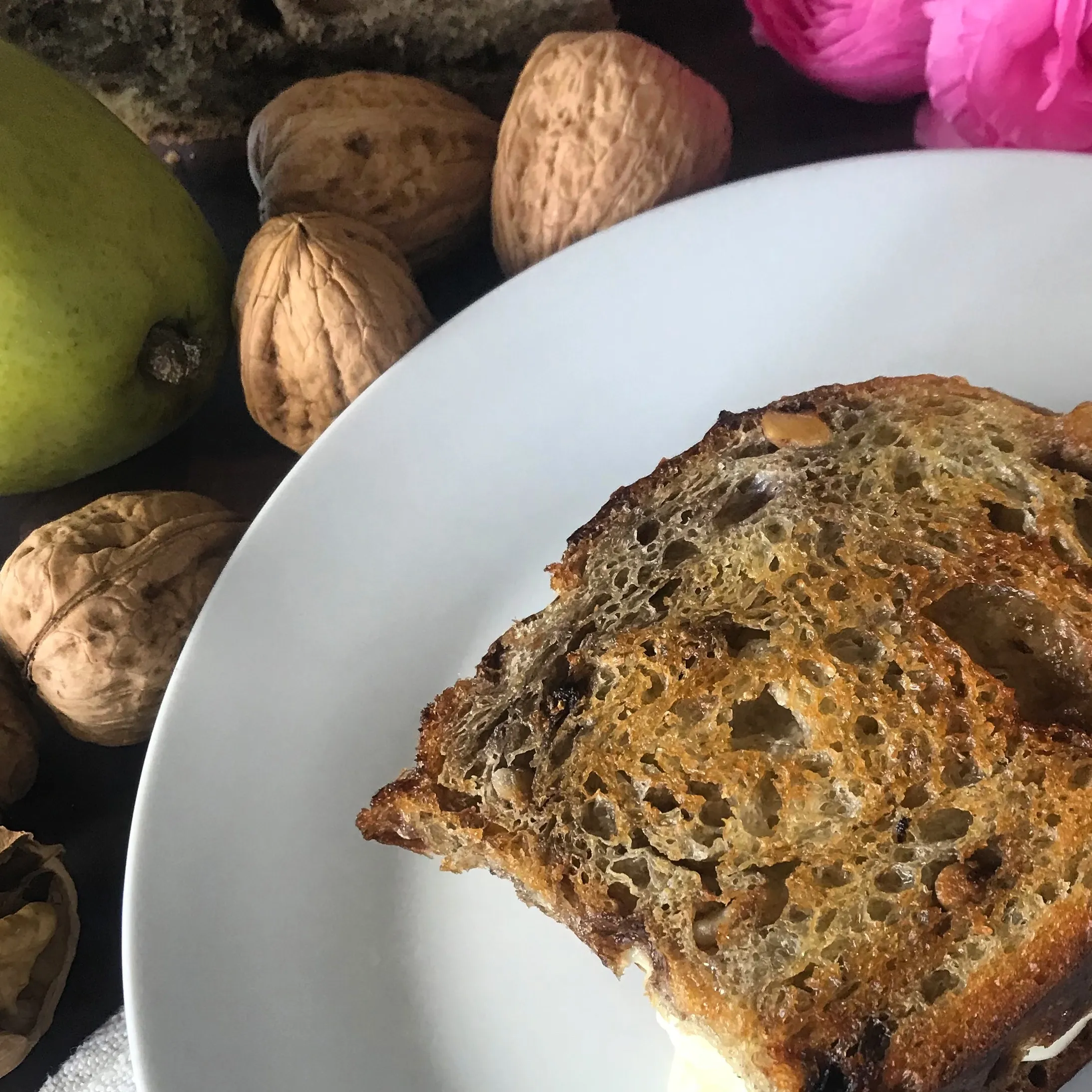 Maple Walnut and Fig Bread