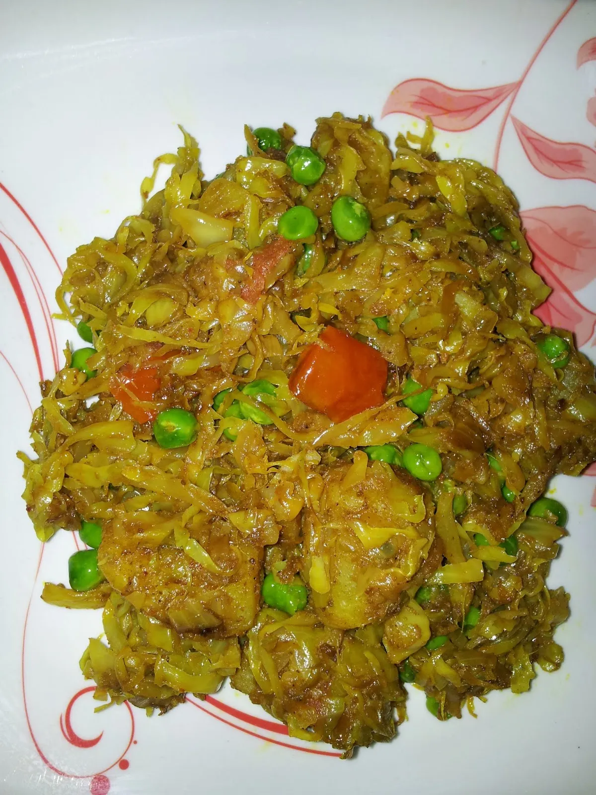 Matar Pata Gobi Ki Sabji