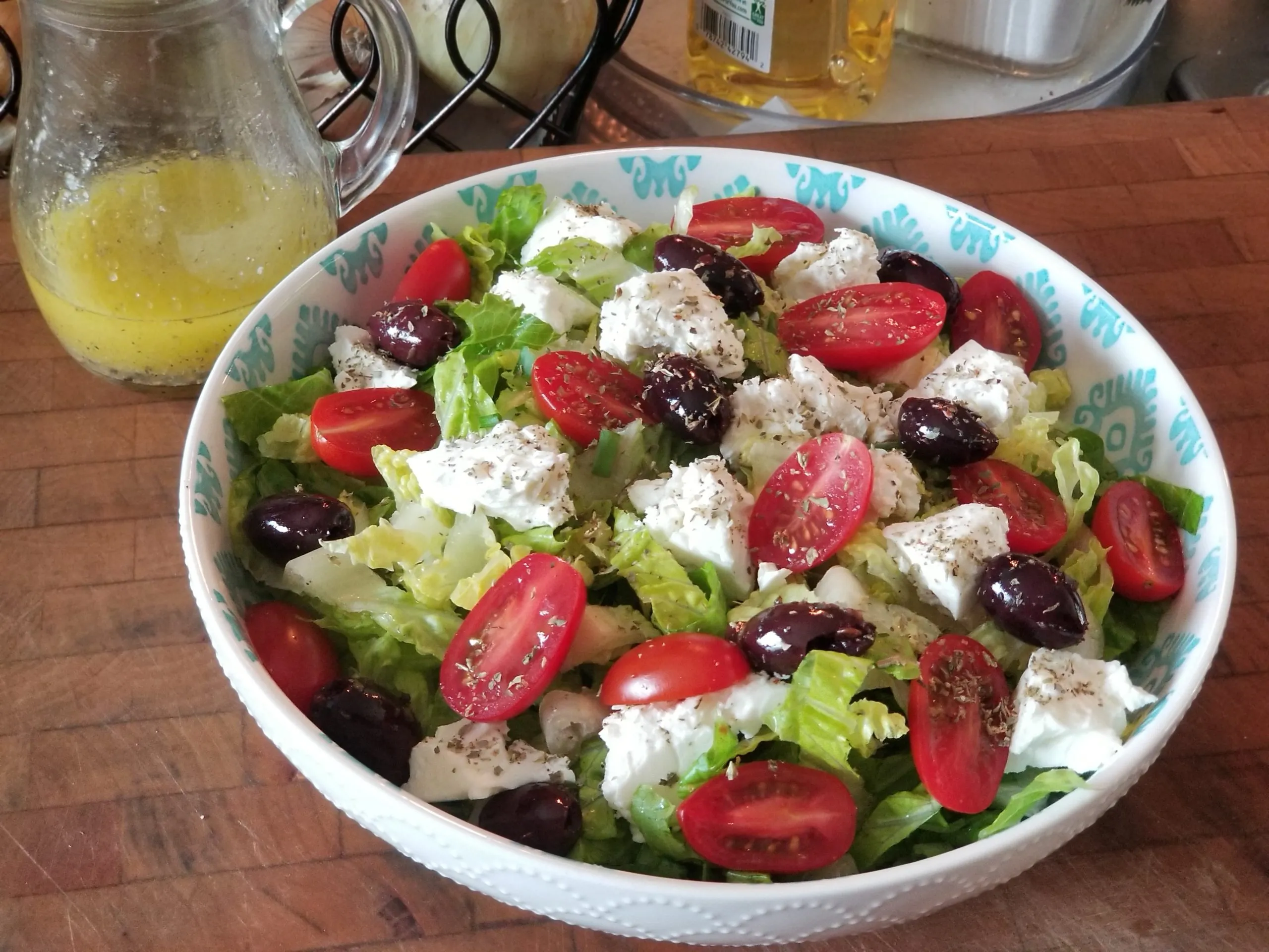 Mediterranean Olive Oil and Lemon Vinaigrette