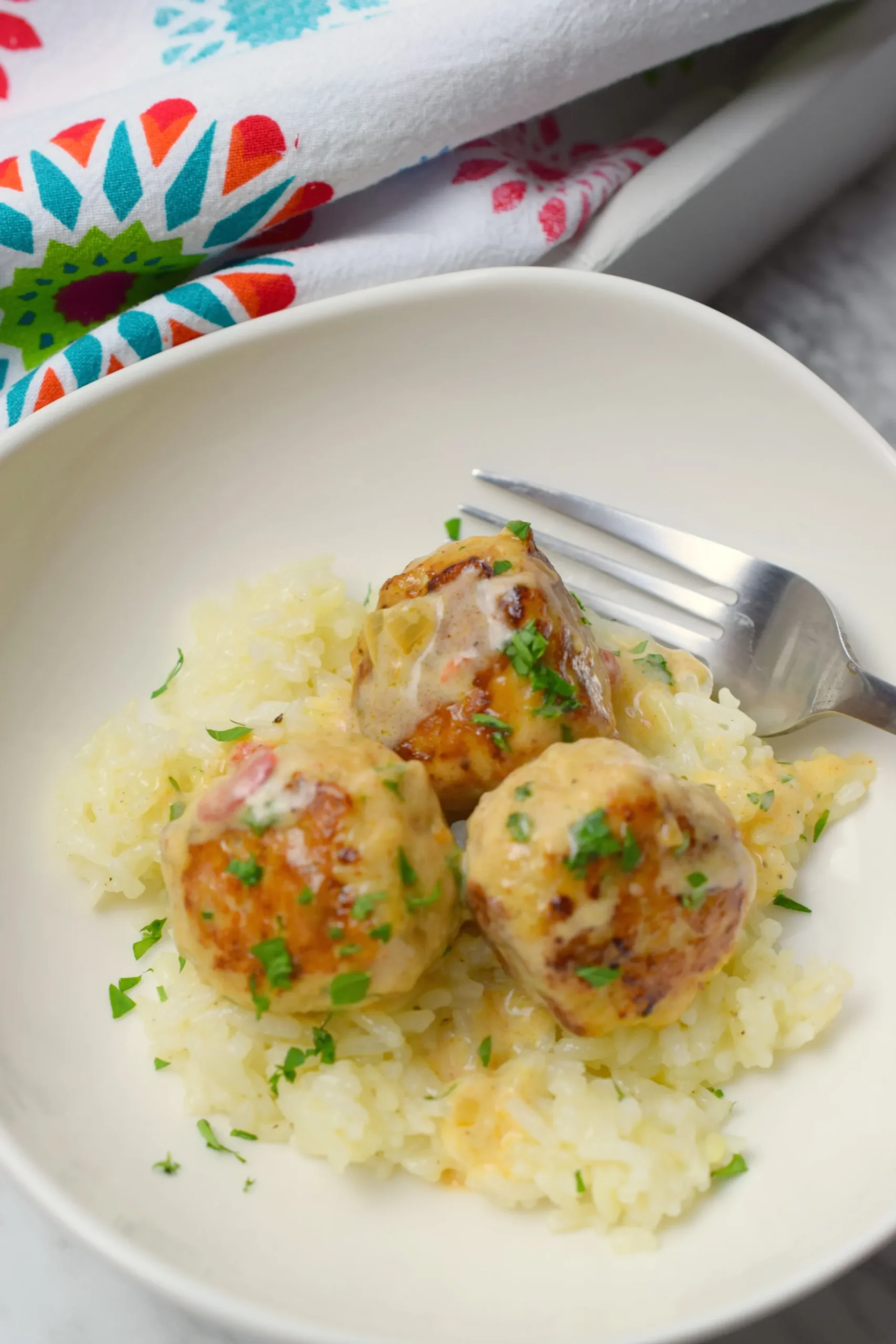 Memaw's Cajun Meatballs and Gravy
