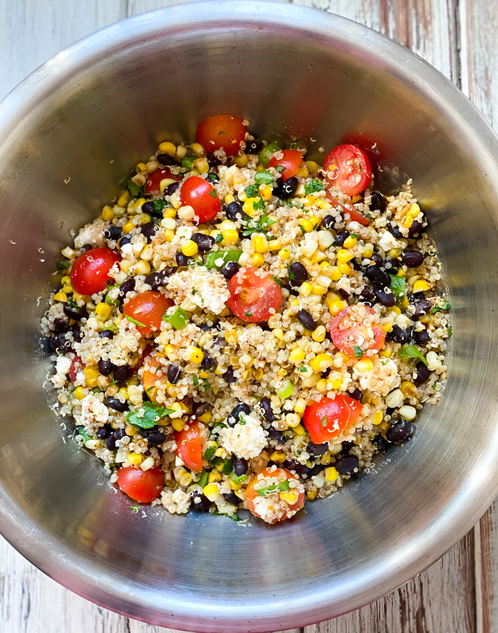 Mexican Corn and Quinoa Salad