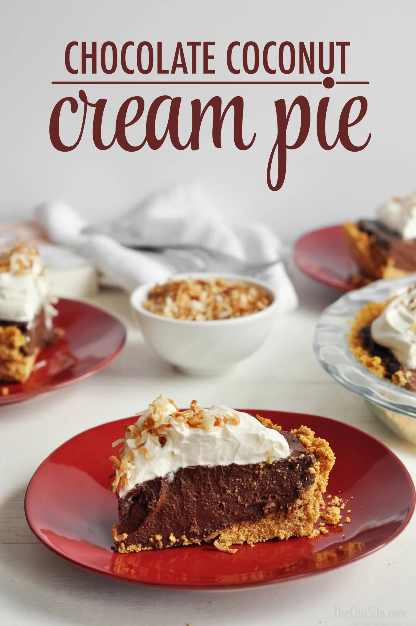 Milk Chocolate Coconut Cream Pie