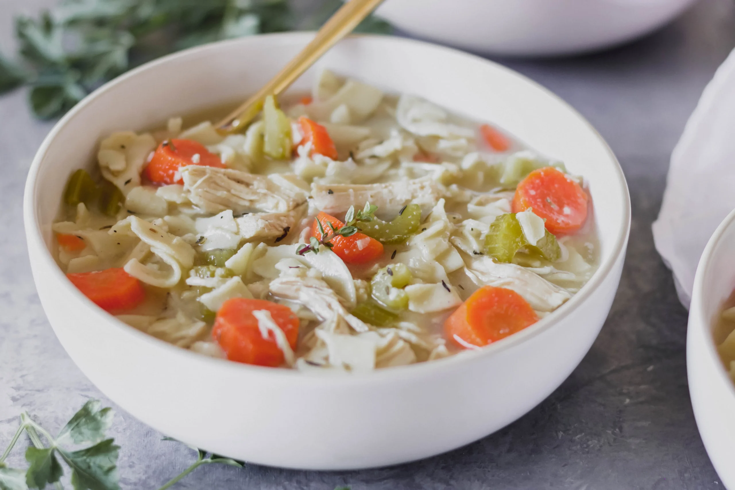 Mimi's Slow Cooker Chicken Noodle Soup