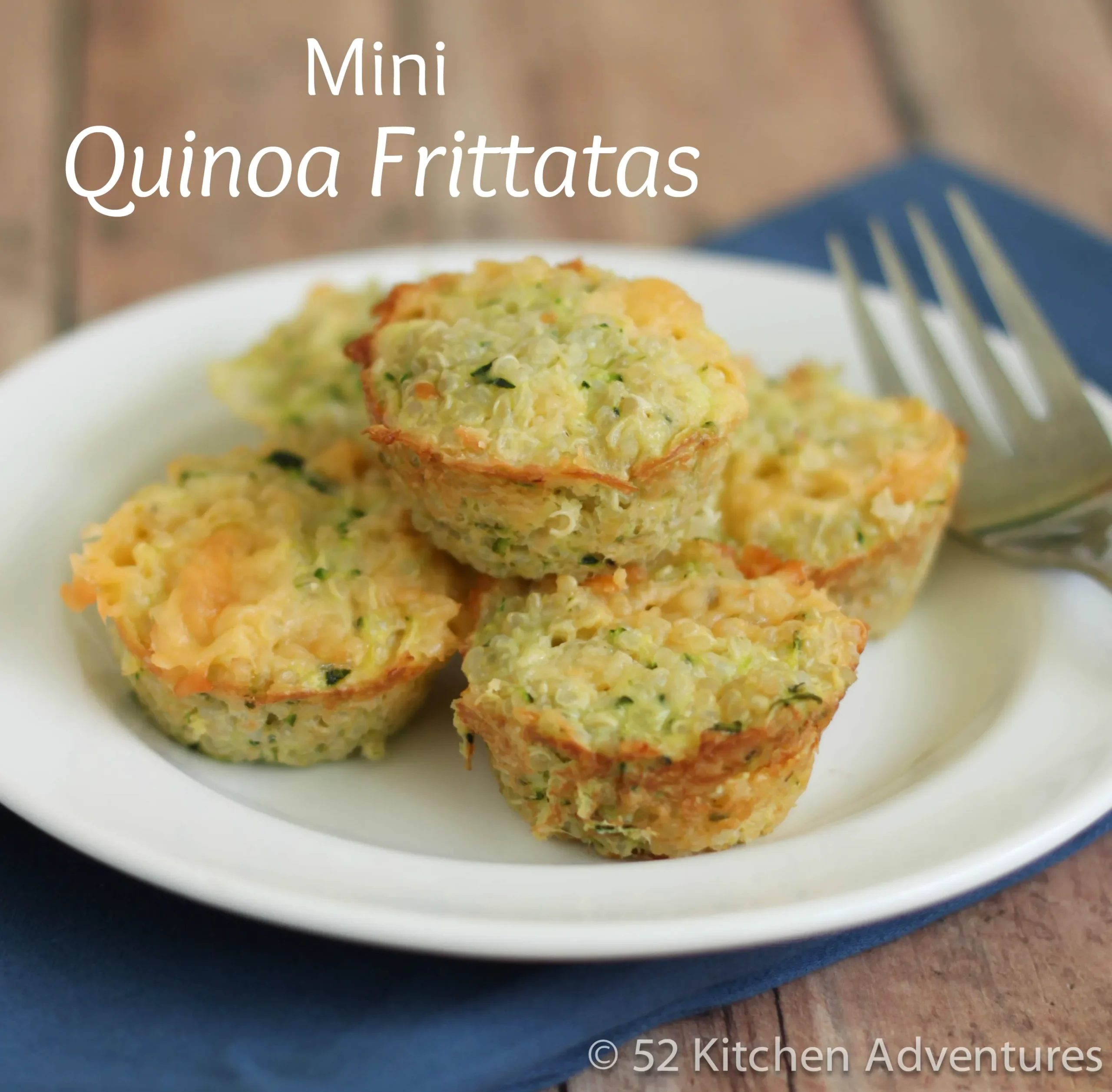 Mini Margherita Quinoa Frittatas with Cherry Tomatoes, Fresh Basil, and Mozzarella