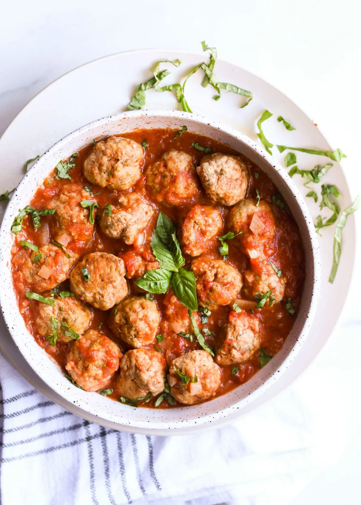 Mini Turkey Meatballs Easy Marinara