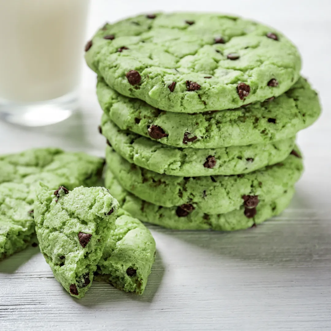 Mint Chip Sugar Cookies