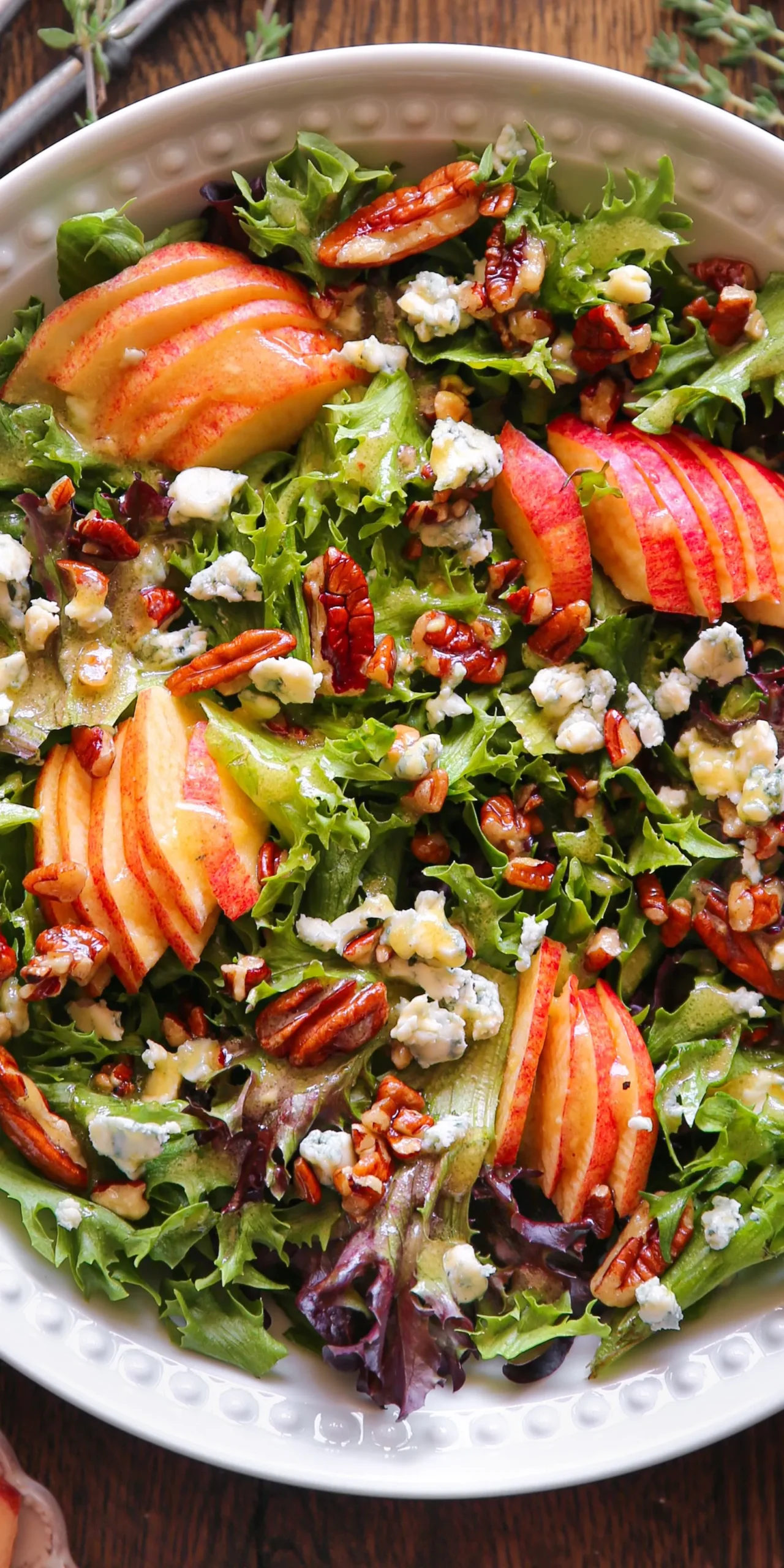 Mixed Green Salad with Dijon Tarragon Dressing