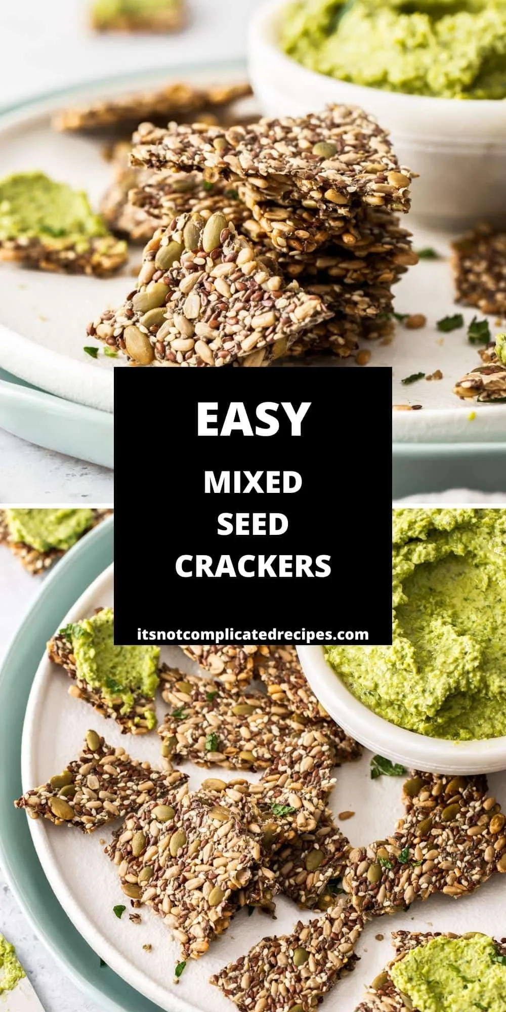 Mixed Seed Crackers Gluten and Dairy Free
