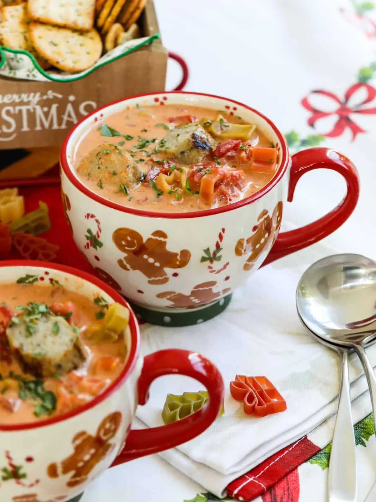Mom's Broccoli Soup Christmas Soup