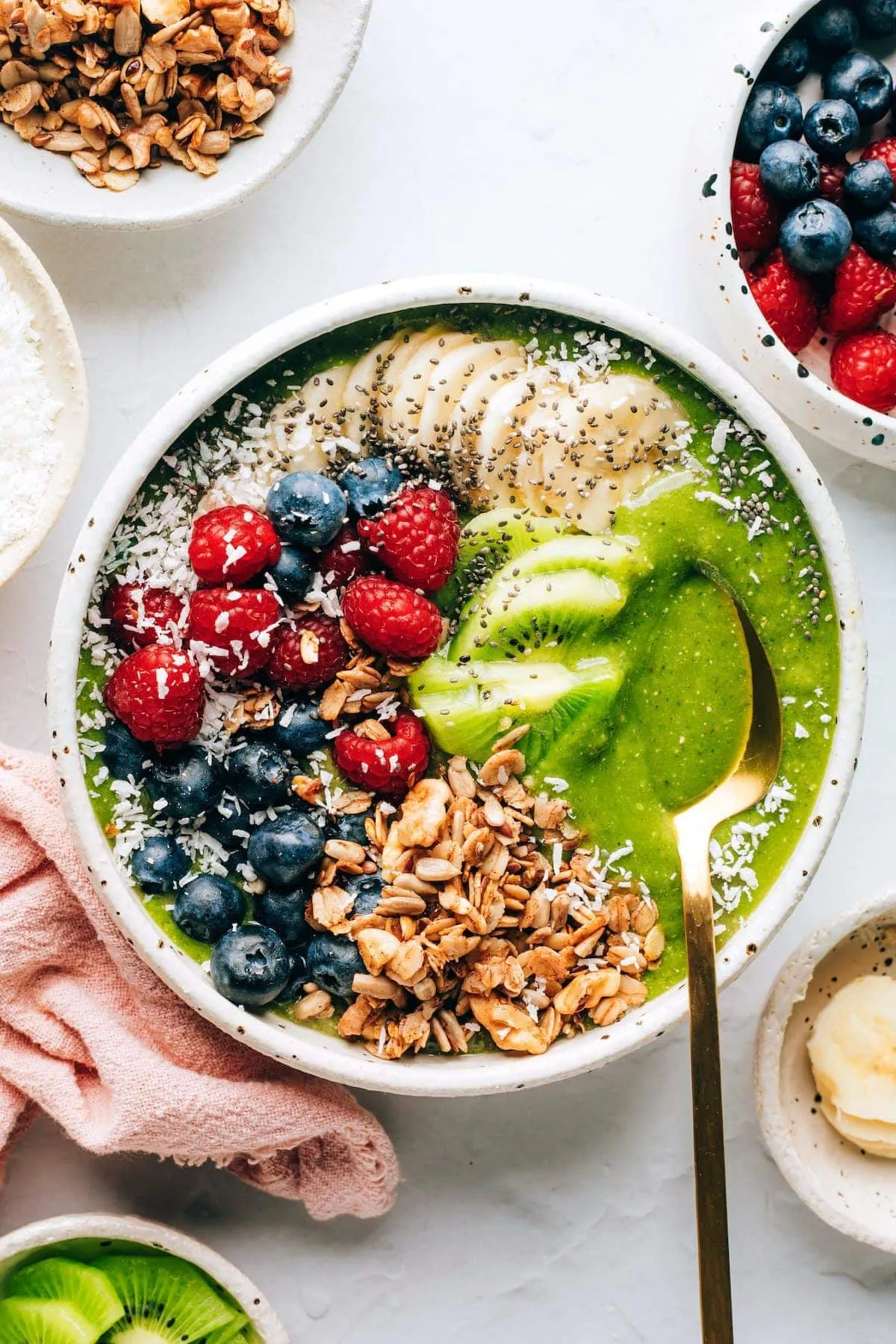 Mothers Day Breakfast Smoothie Bowl