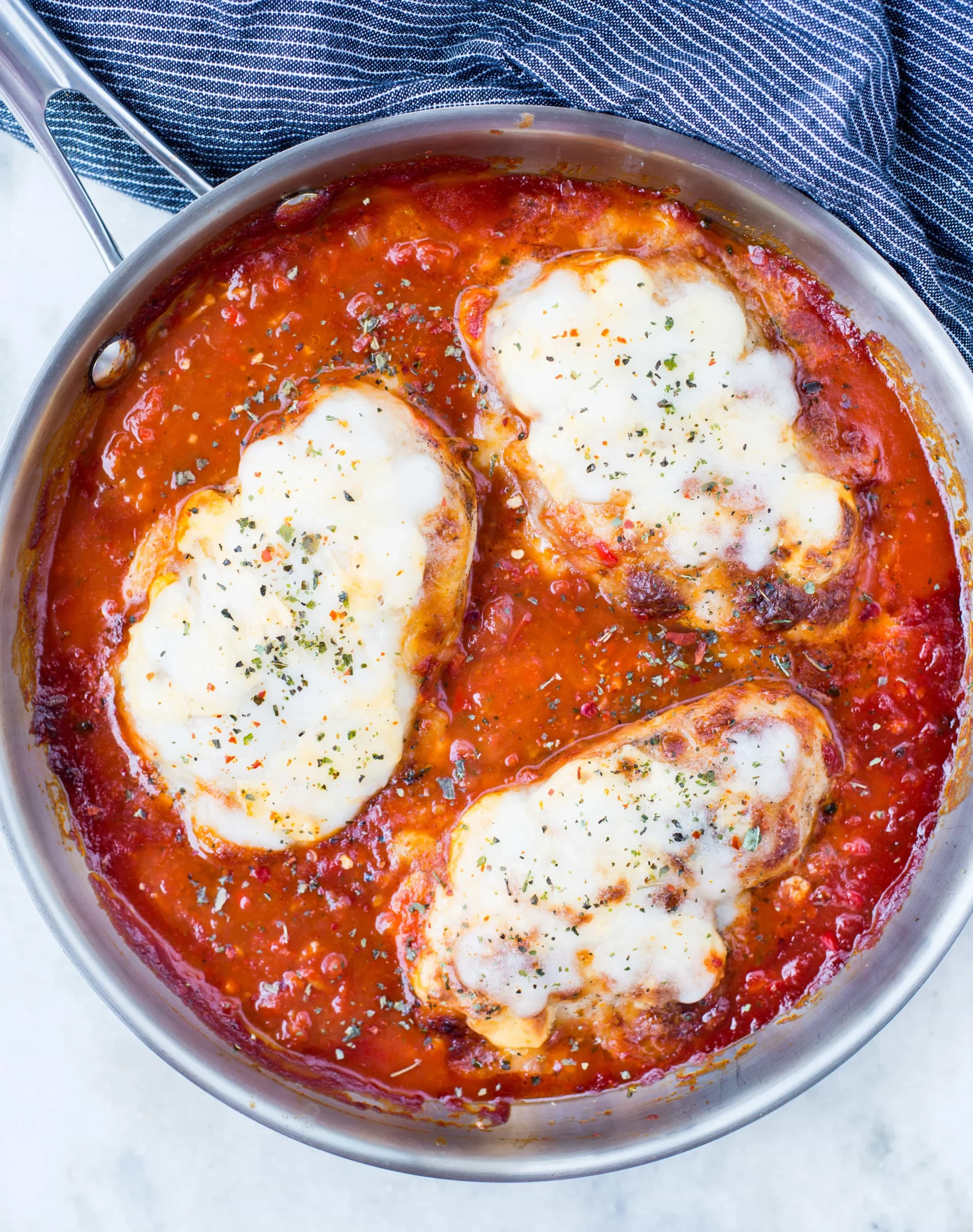Mozzarella Chicken Tomato Sauce