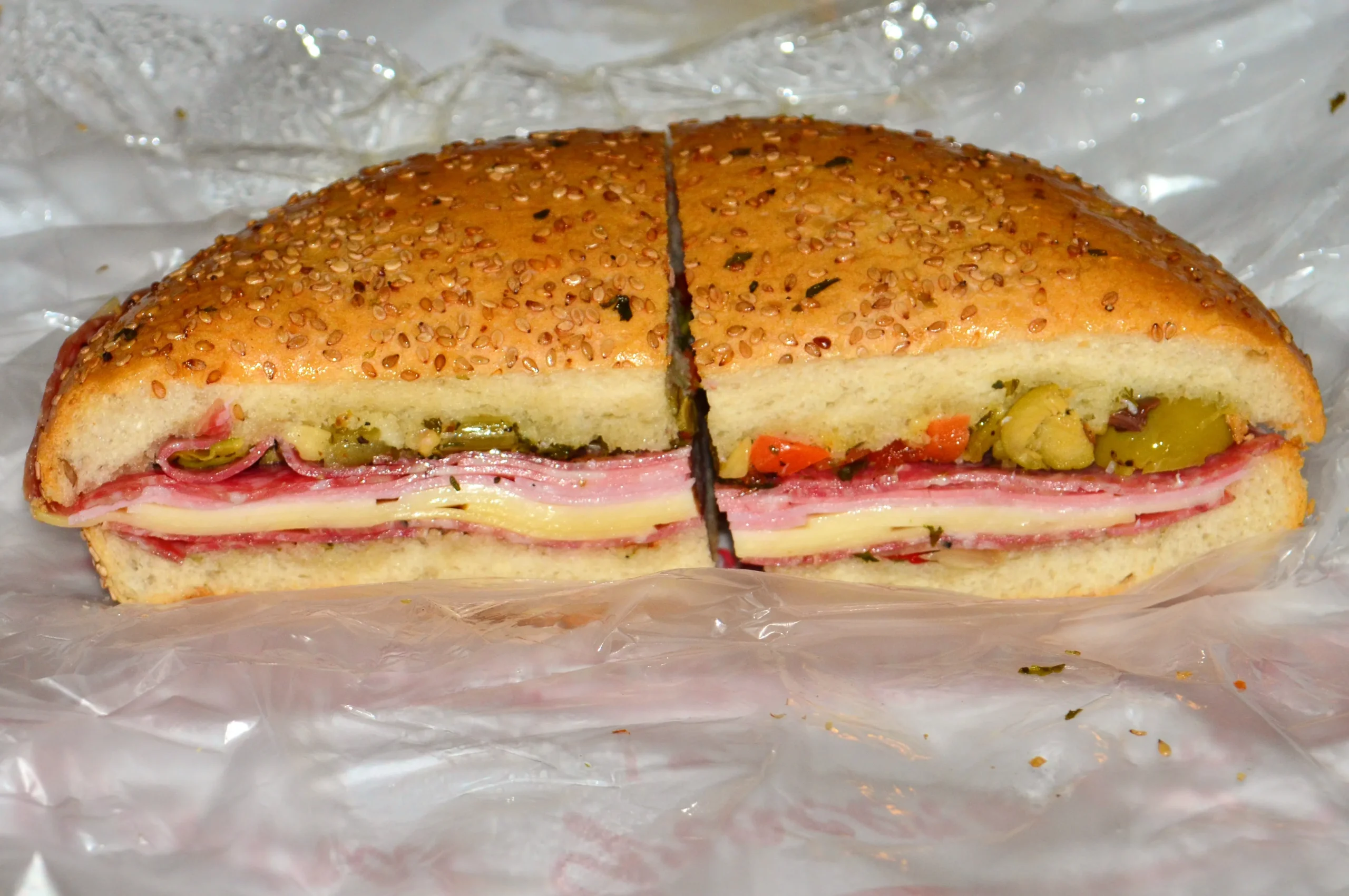 Muffuletta Central Market New Orleans