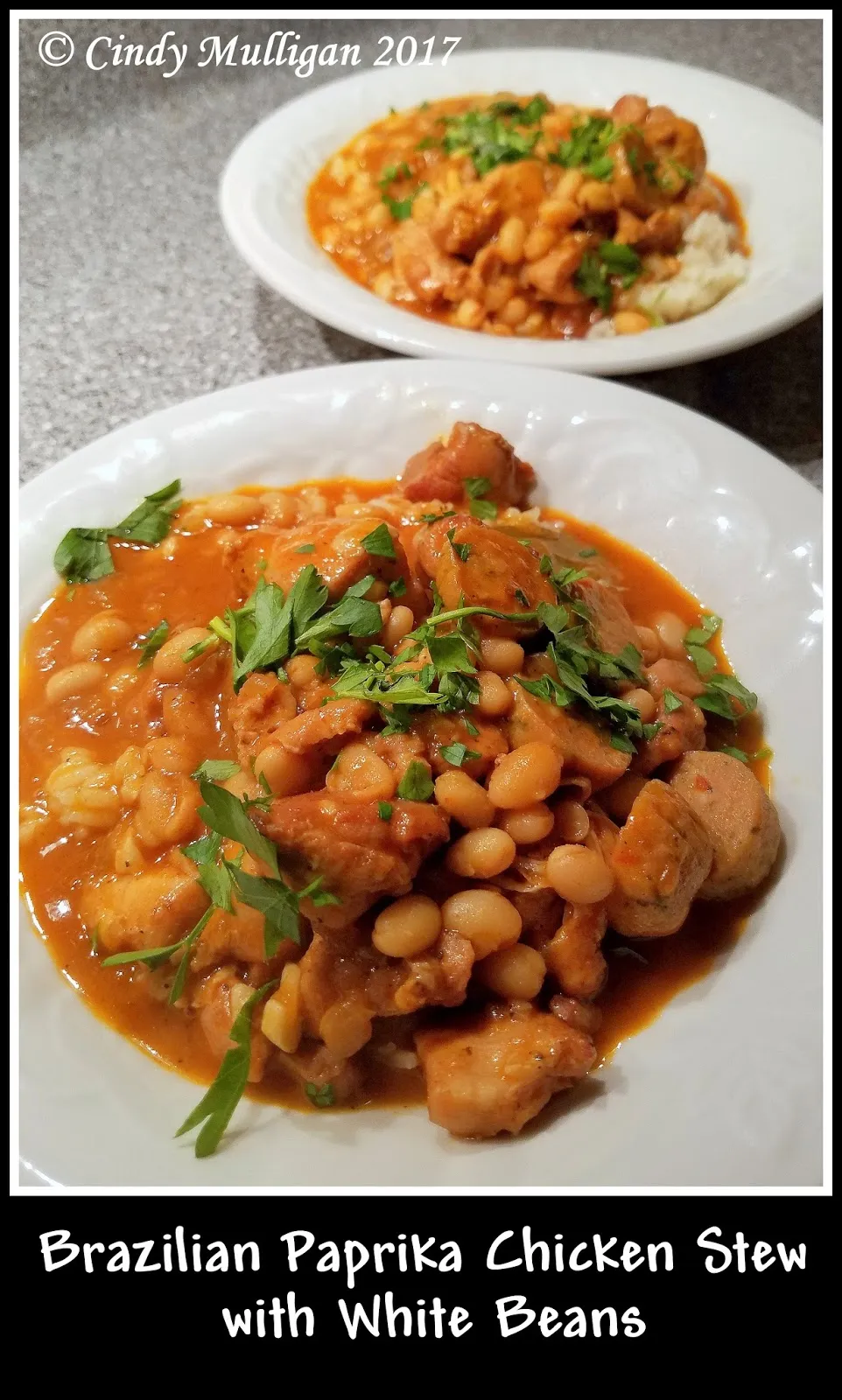 Mum's Paprika Chicken Stew