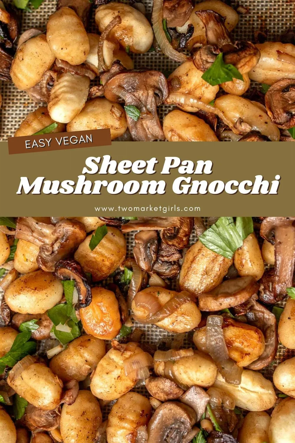 Mushroom Sausage Sheet Pan Gnocchi