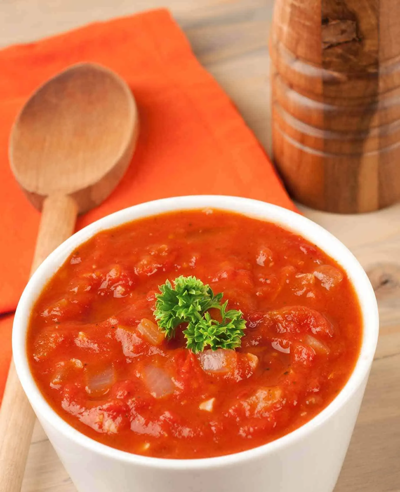 My Favorite Tomato Sauce with Onions Orange