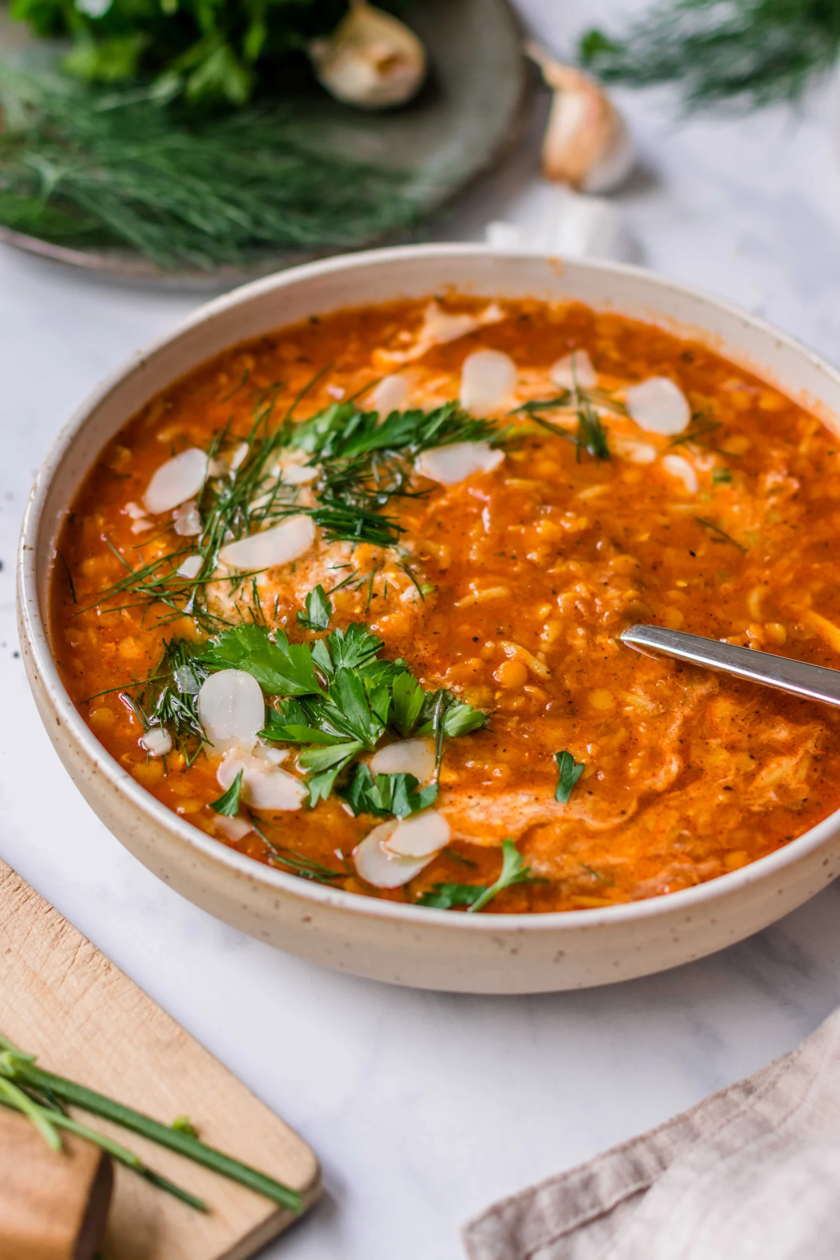 My Grandma's Red Lentil Soup