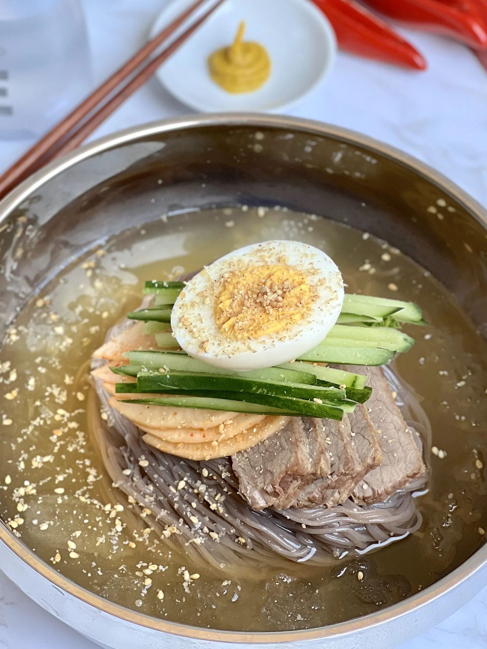Naengmyeon Korean Cold Noodles