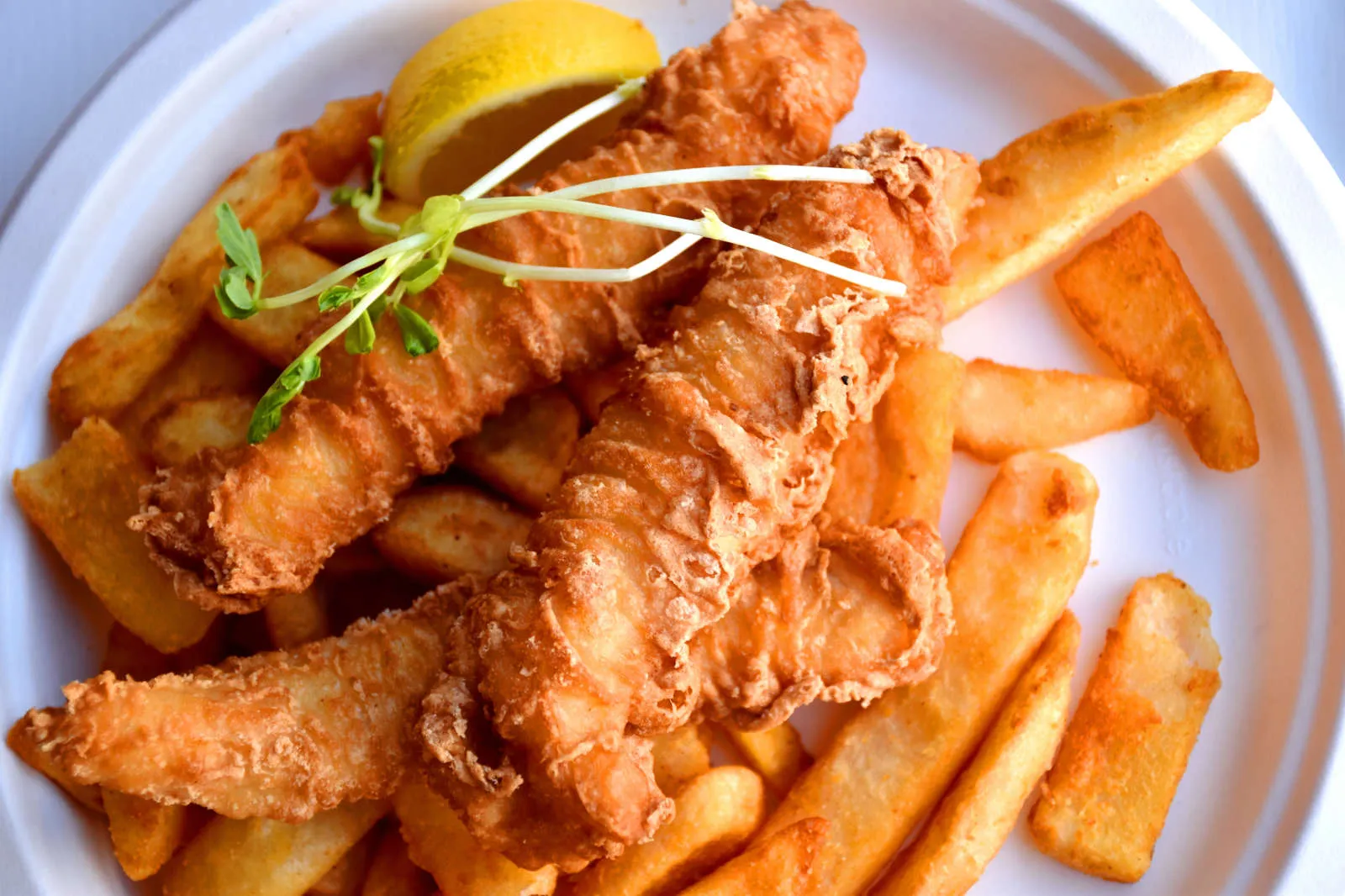 Naomi Campbell's Fish and Chips