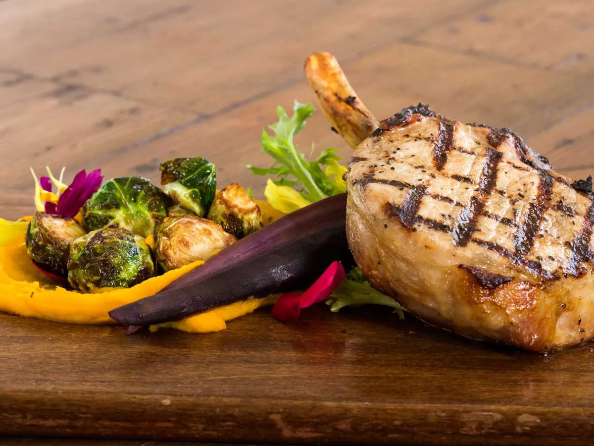 Napa Valley Pork Chops