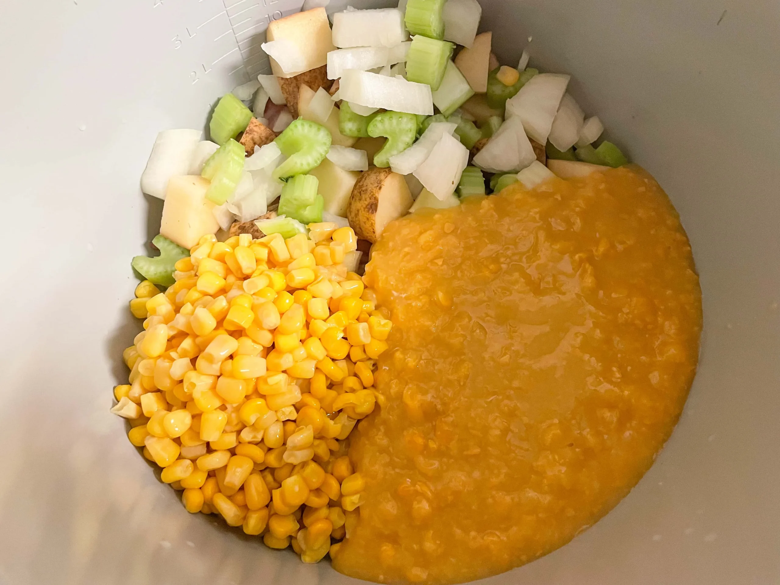 Ninja Foodi Corn Chowder (Gluten Free Optional)