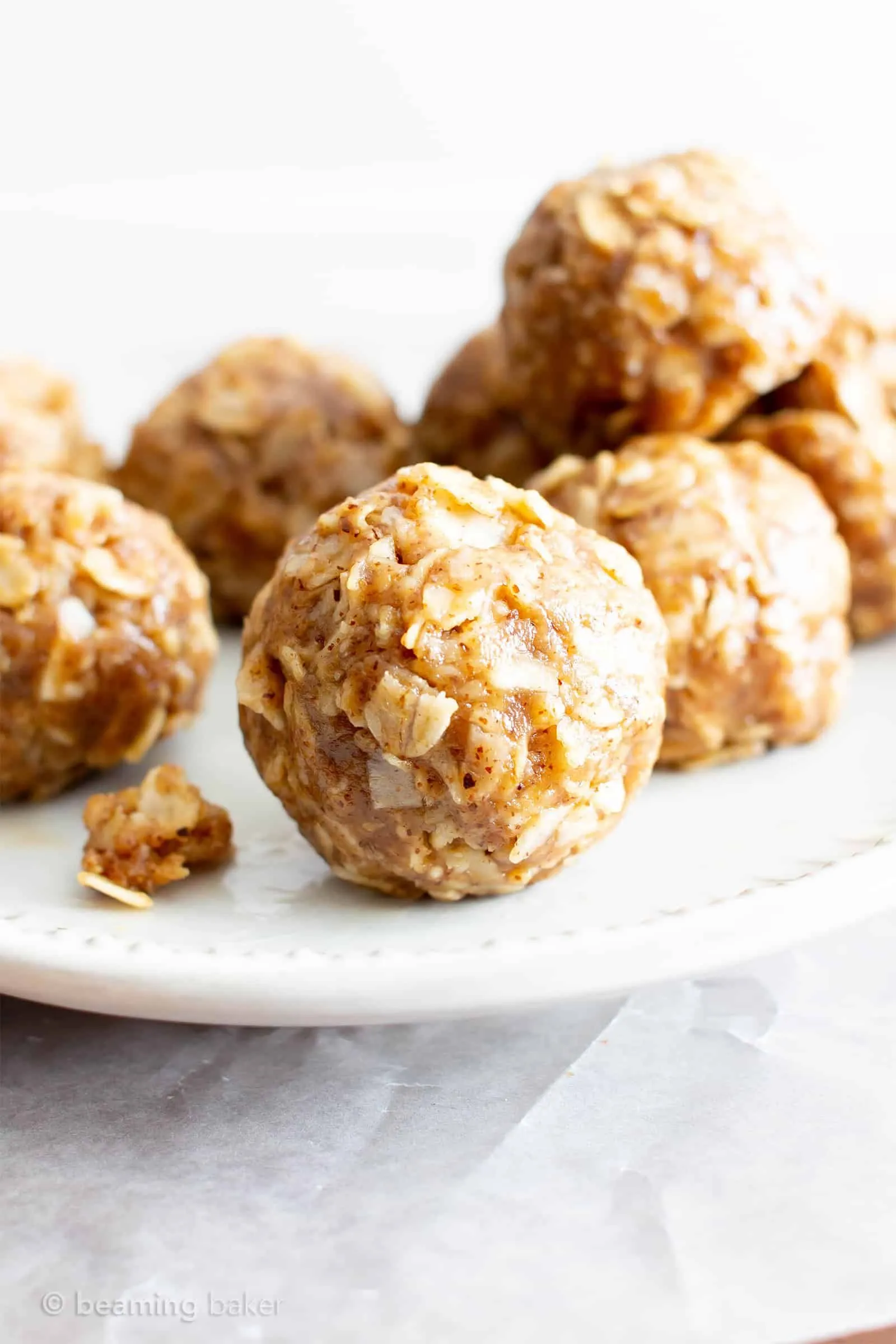 No Bake Almond Protein Bites