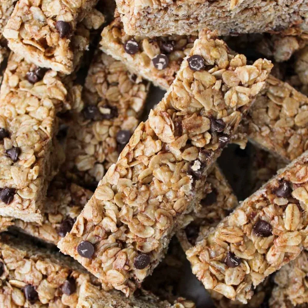No Bake Nutty Granola Bars