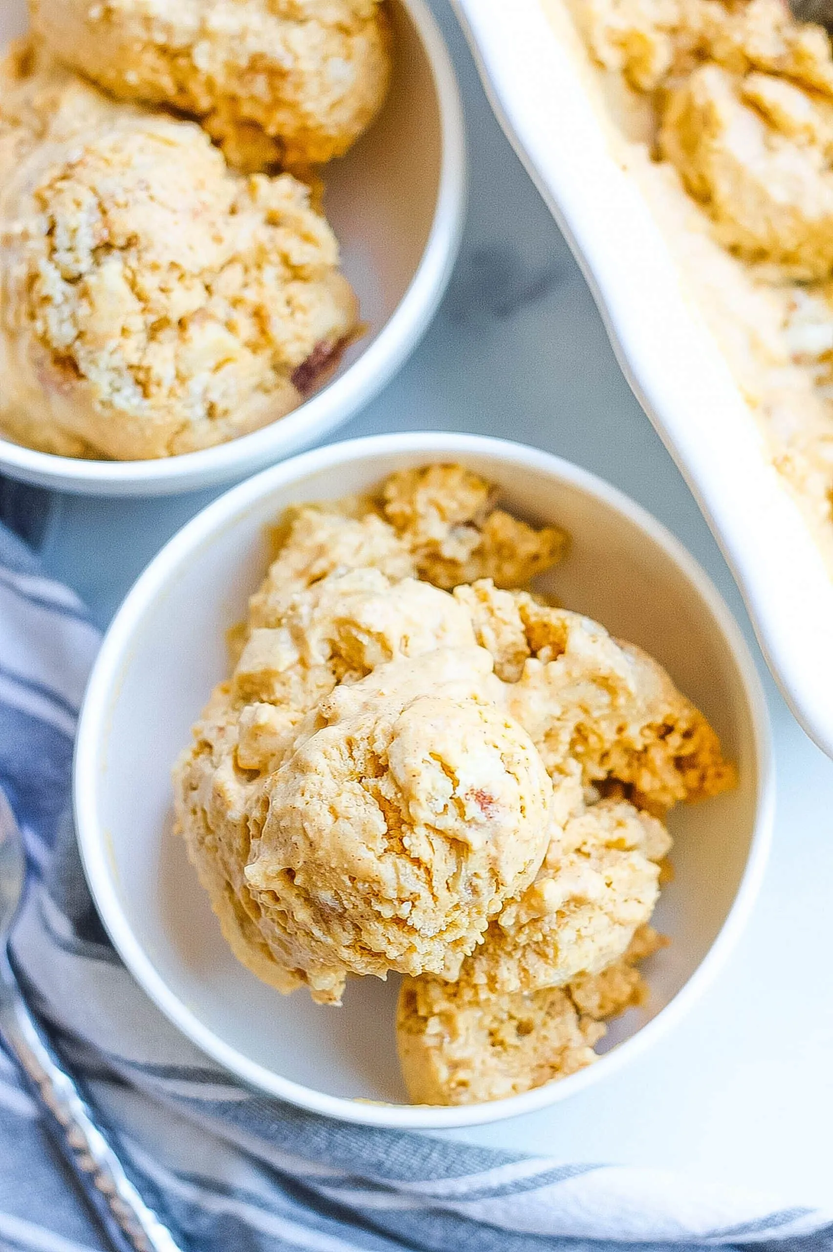 No Churn Pumpkin Pie Ice Cream