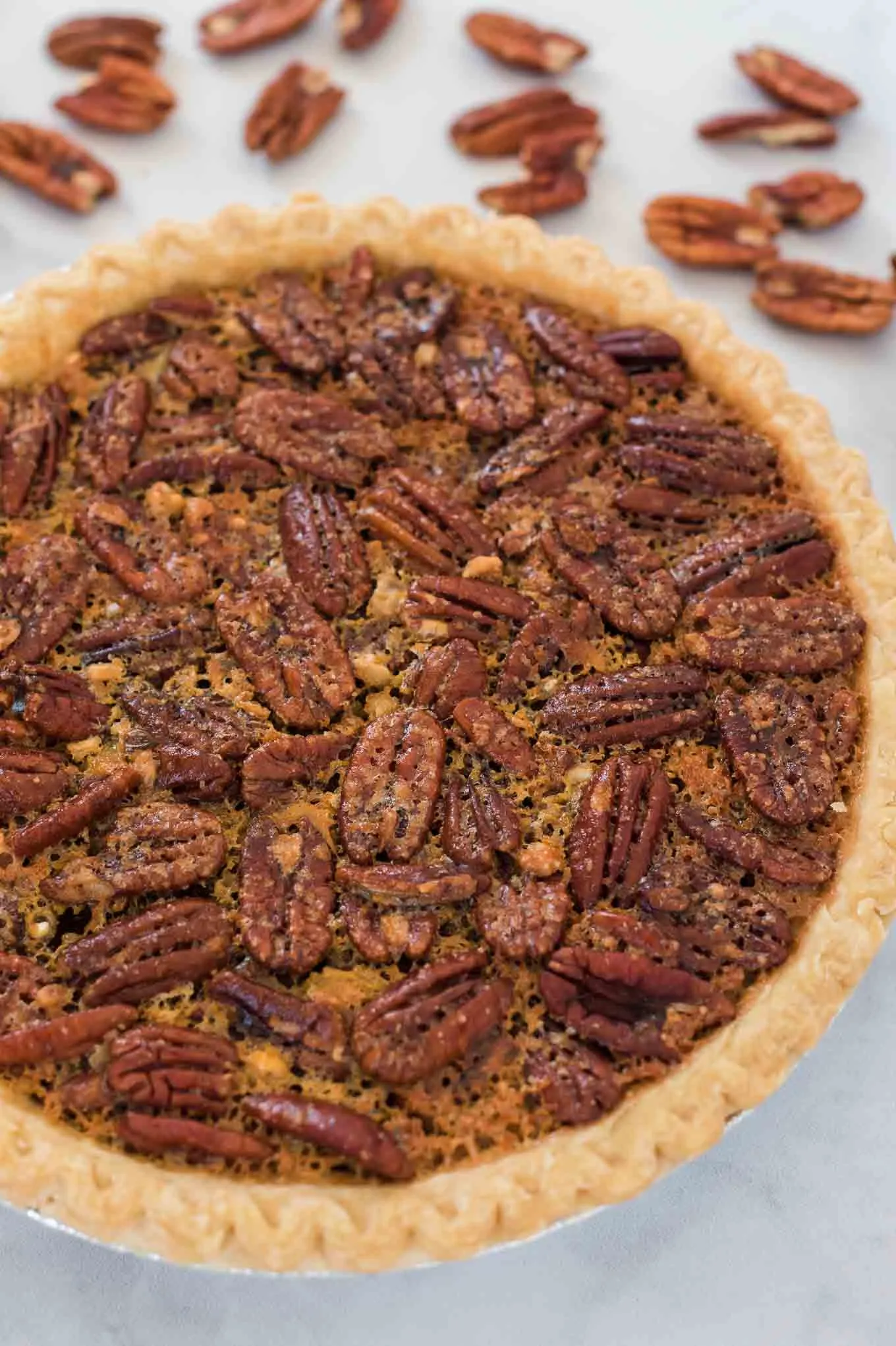 No Corn Syrup Maple Pecan Tart
