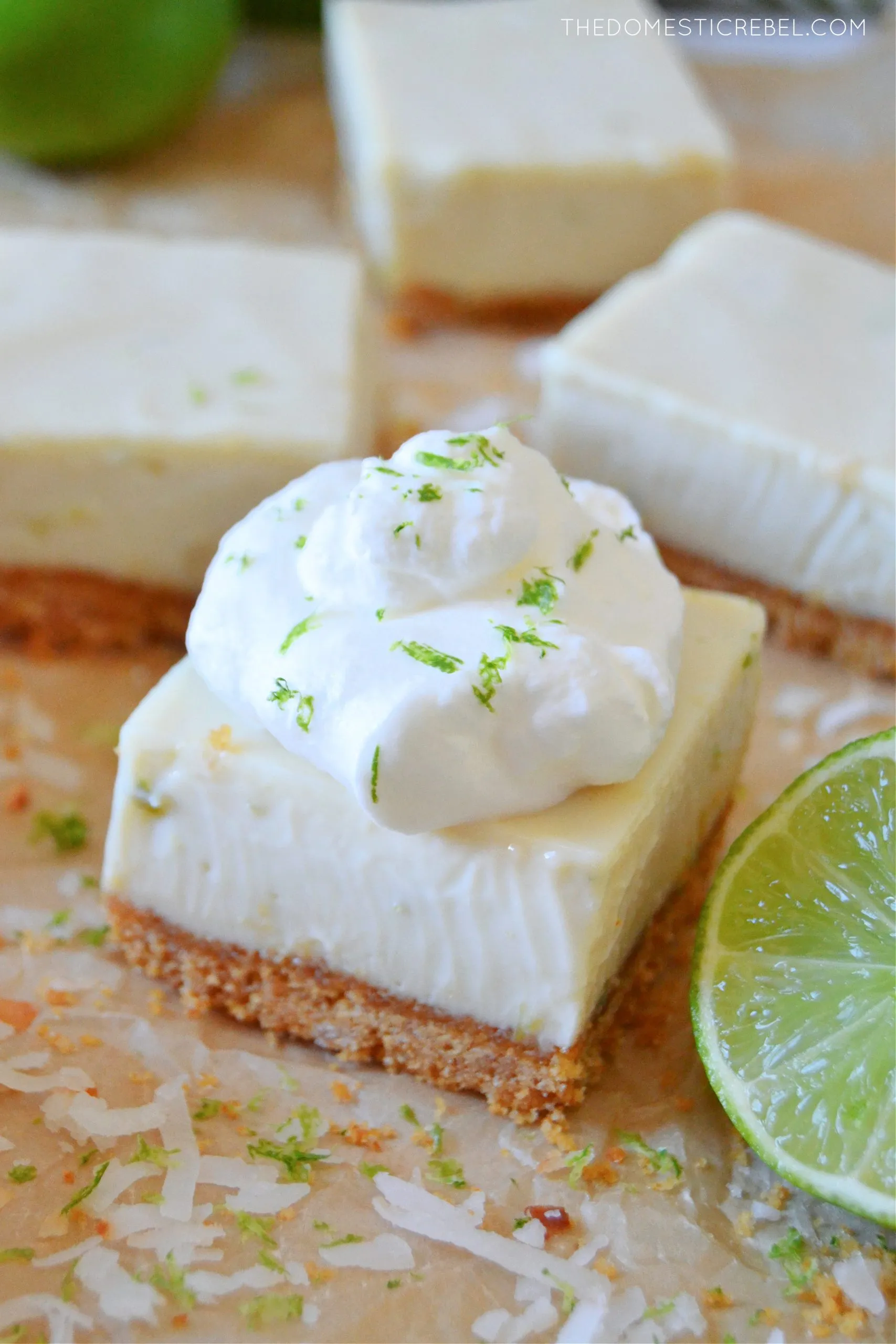 Not Really Key Lime Pie Squares