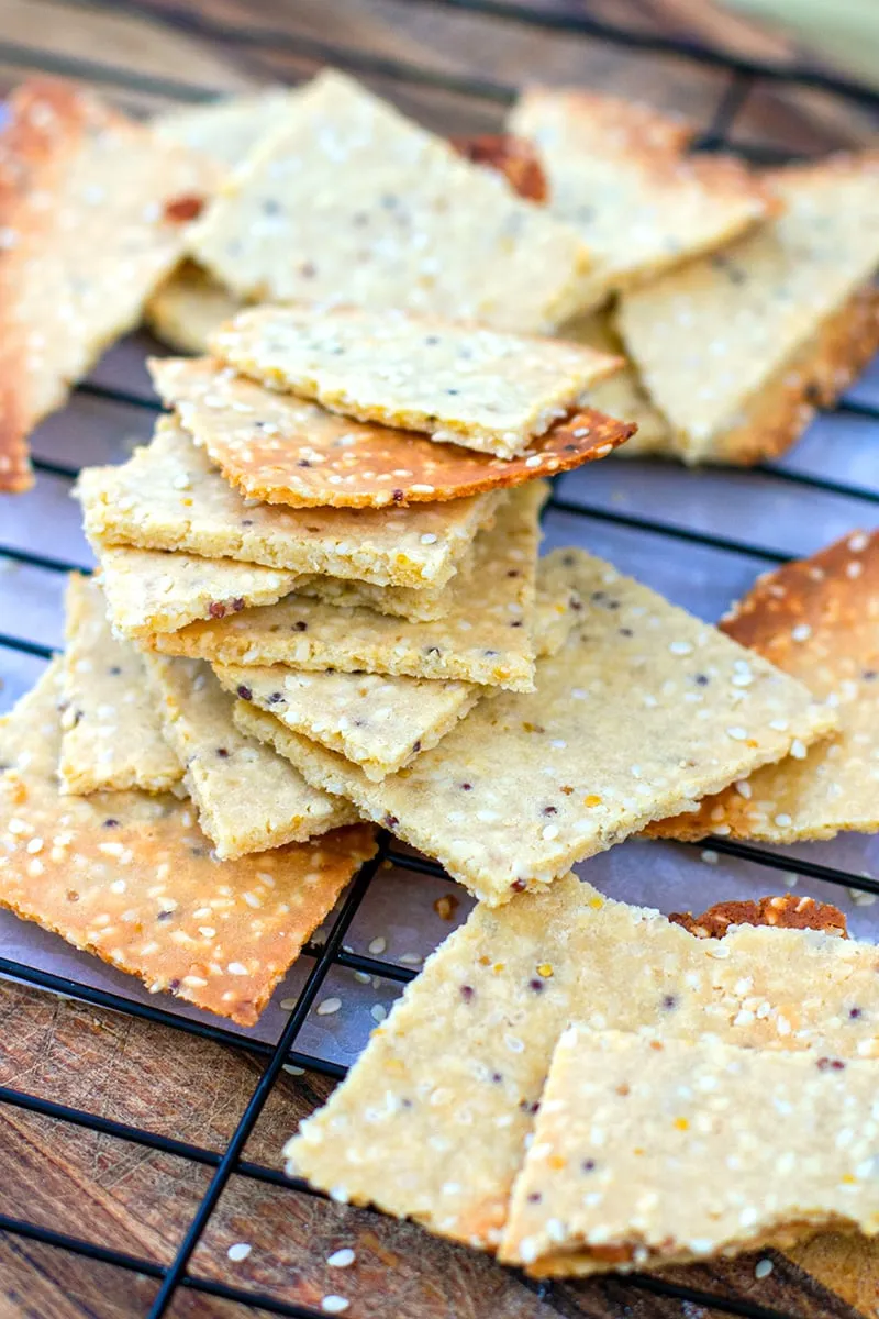 Nut Free Paleo Crackers