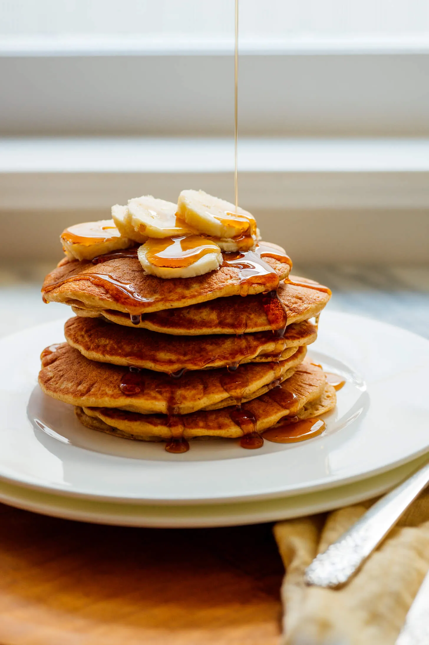 Oat Flour Buttermilk Pancakes