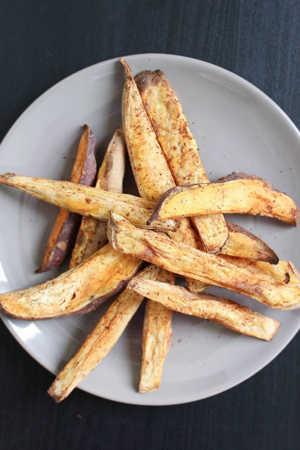 Oil Free Baked Sweet Potato Fries