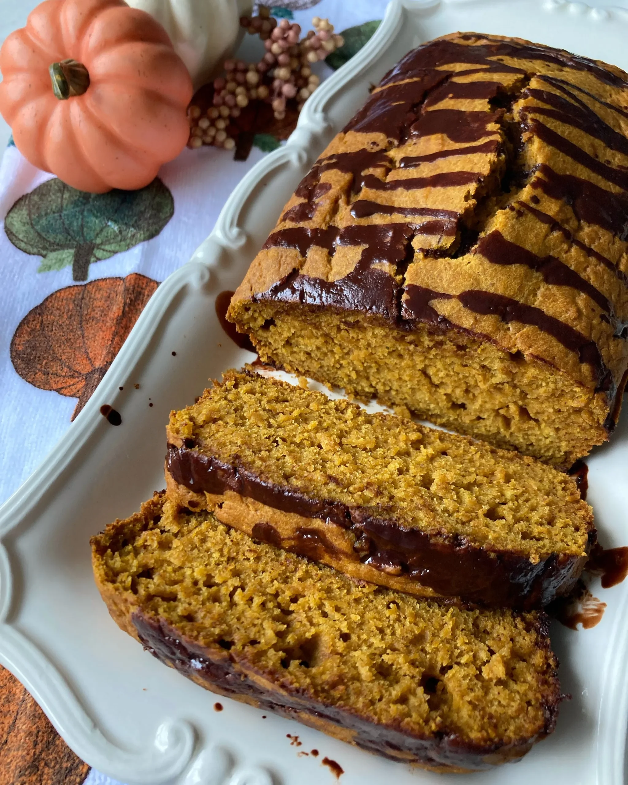 Olive Oil Pumpkin Bread