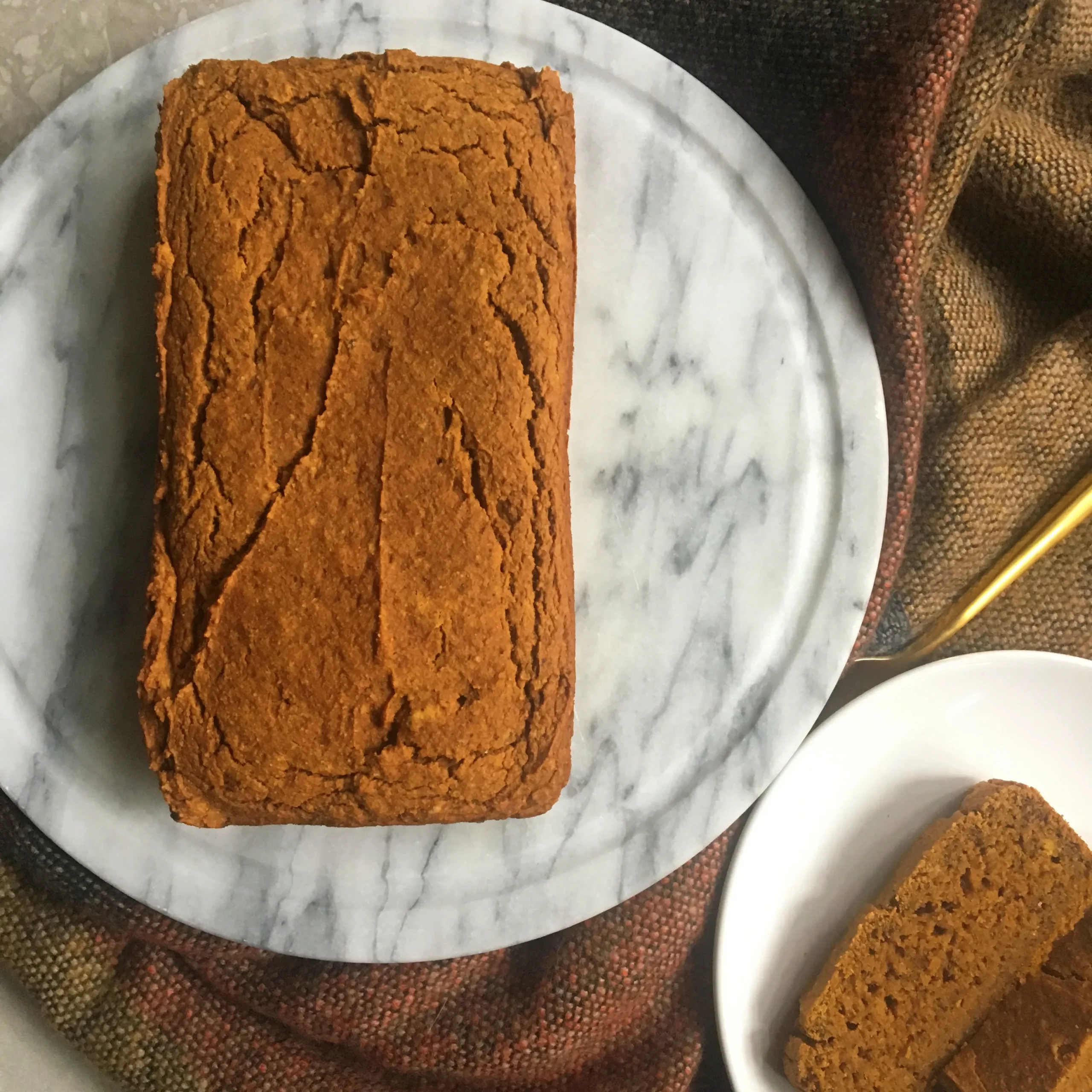 One Bowl Gluten Free Pumpkin Bread