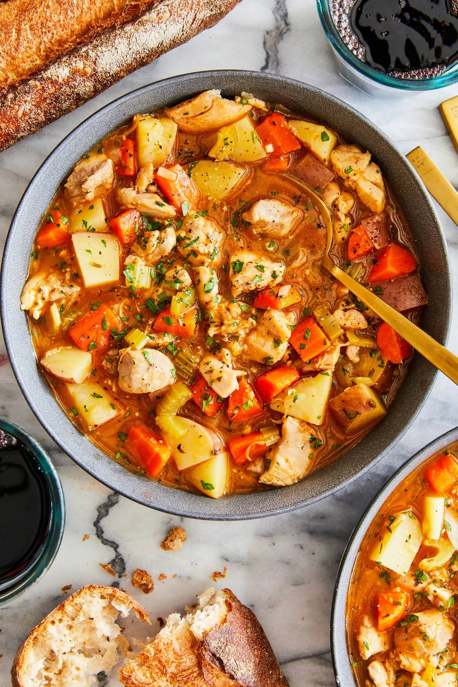 One Pot Italian Style Chicken Stew