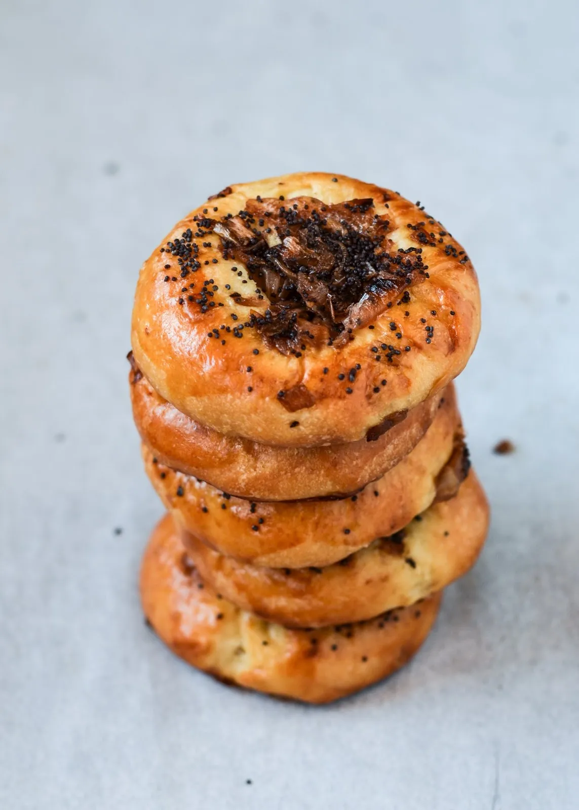 Onion Poppy Seed Biscuits