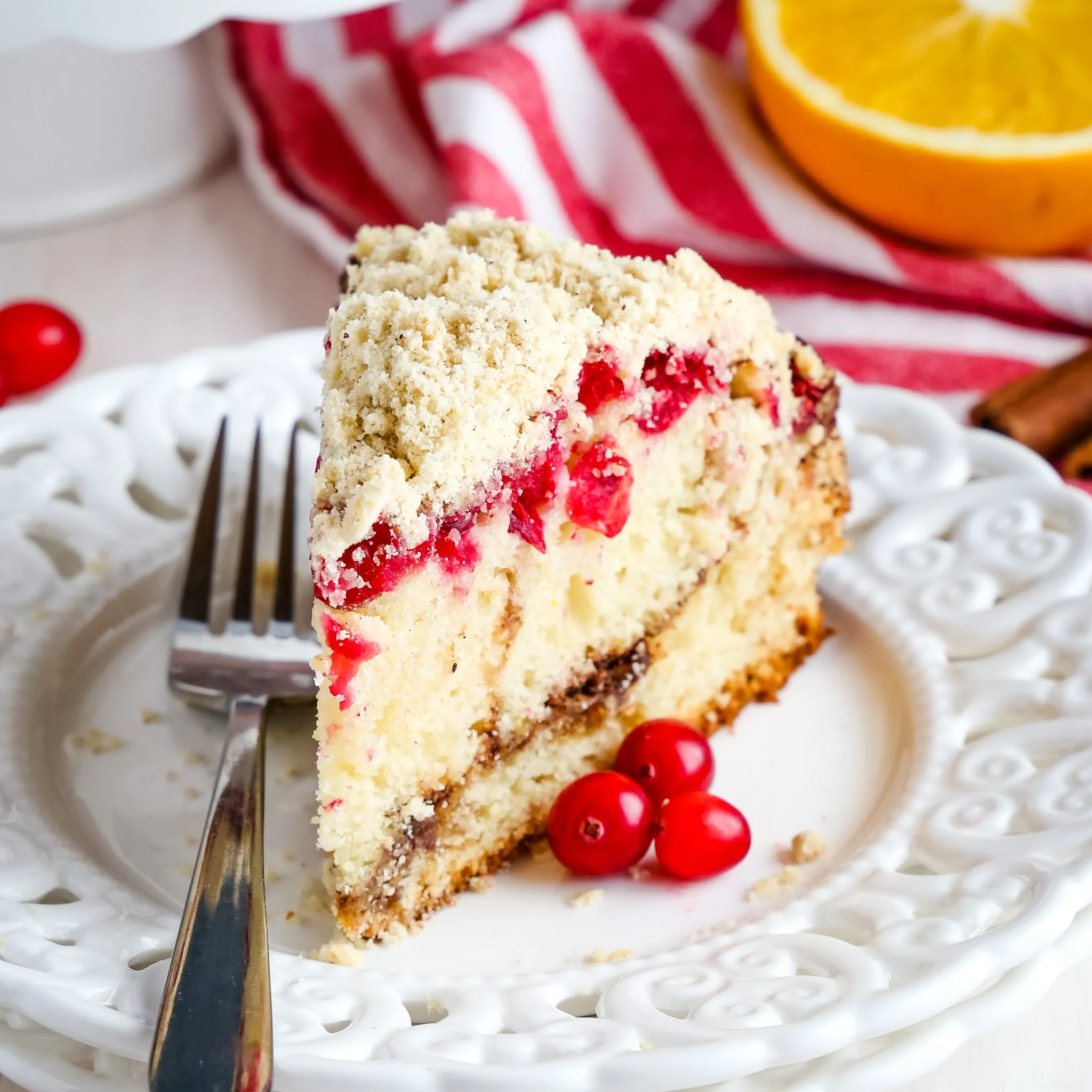 Orange Cranberry Coffee Cakes