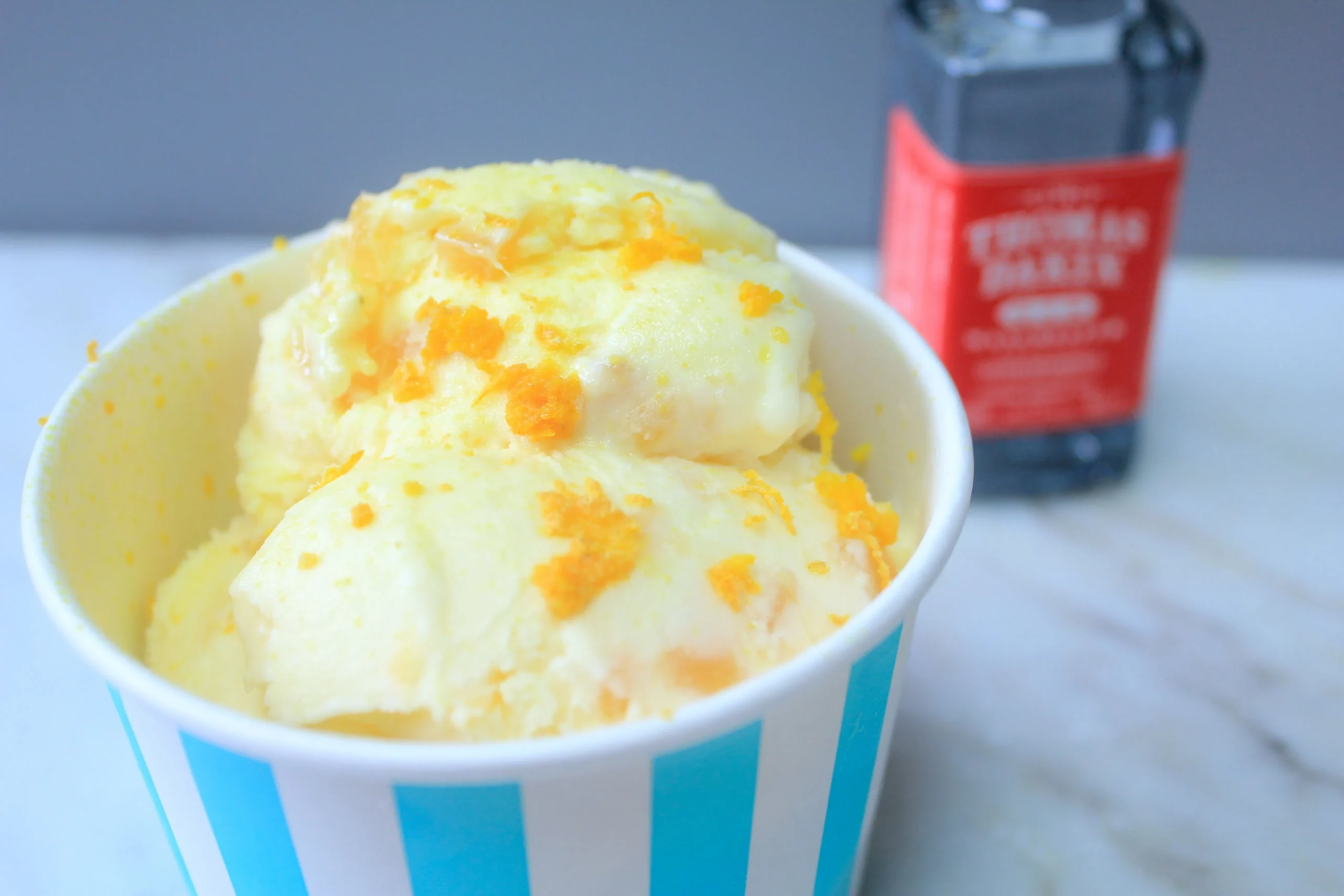 Orange Ginger Ice Cream