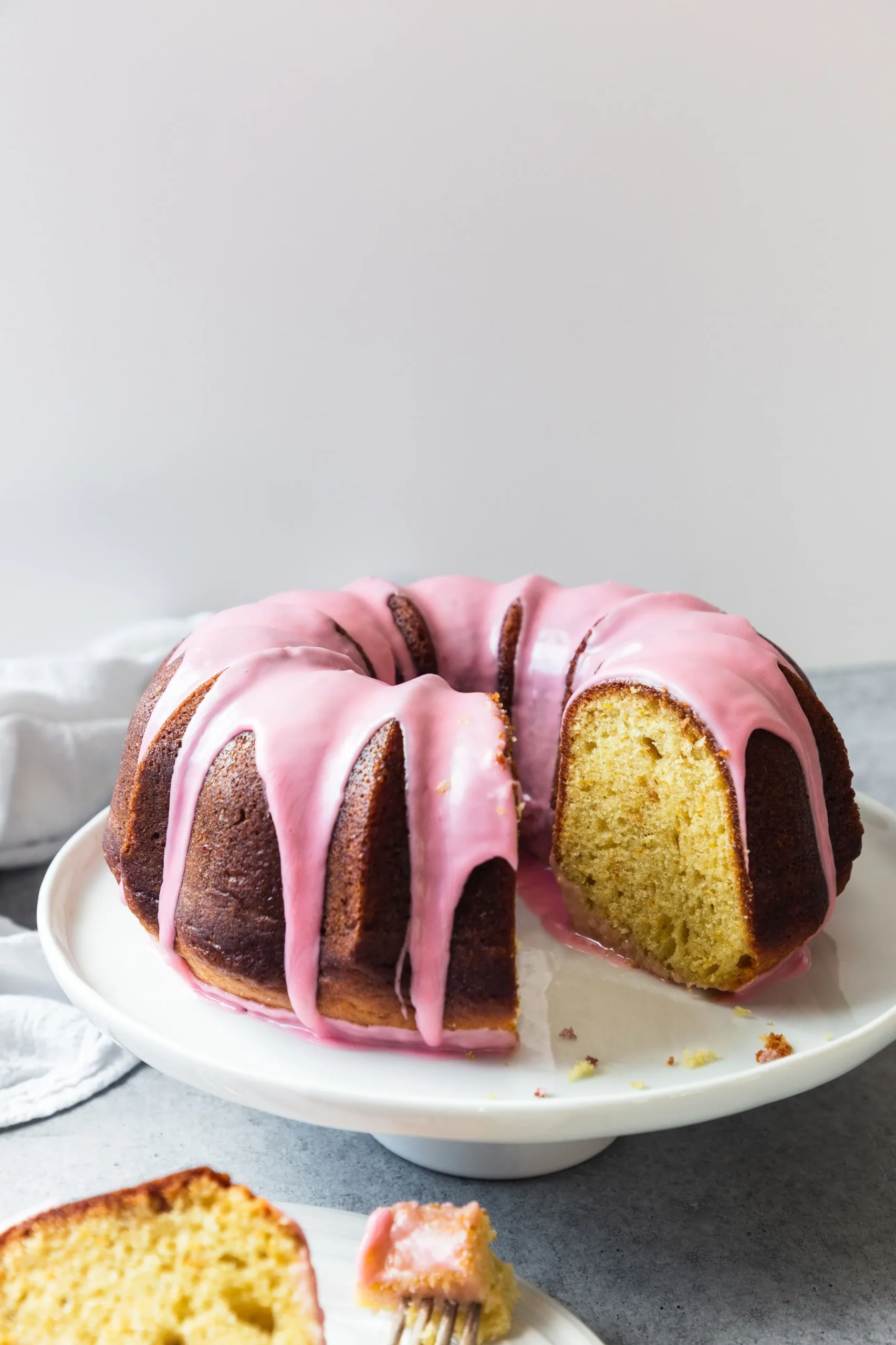 Orange Yogurt Bundt Cake