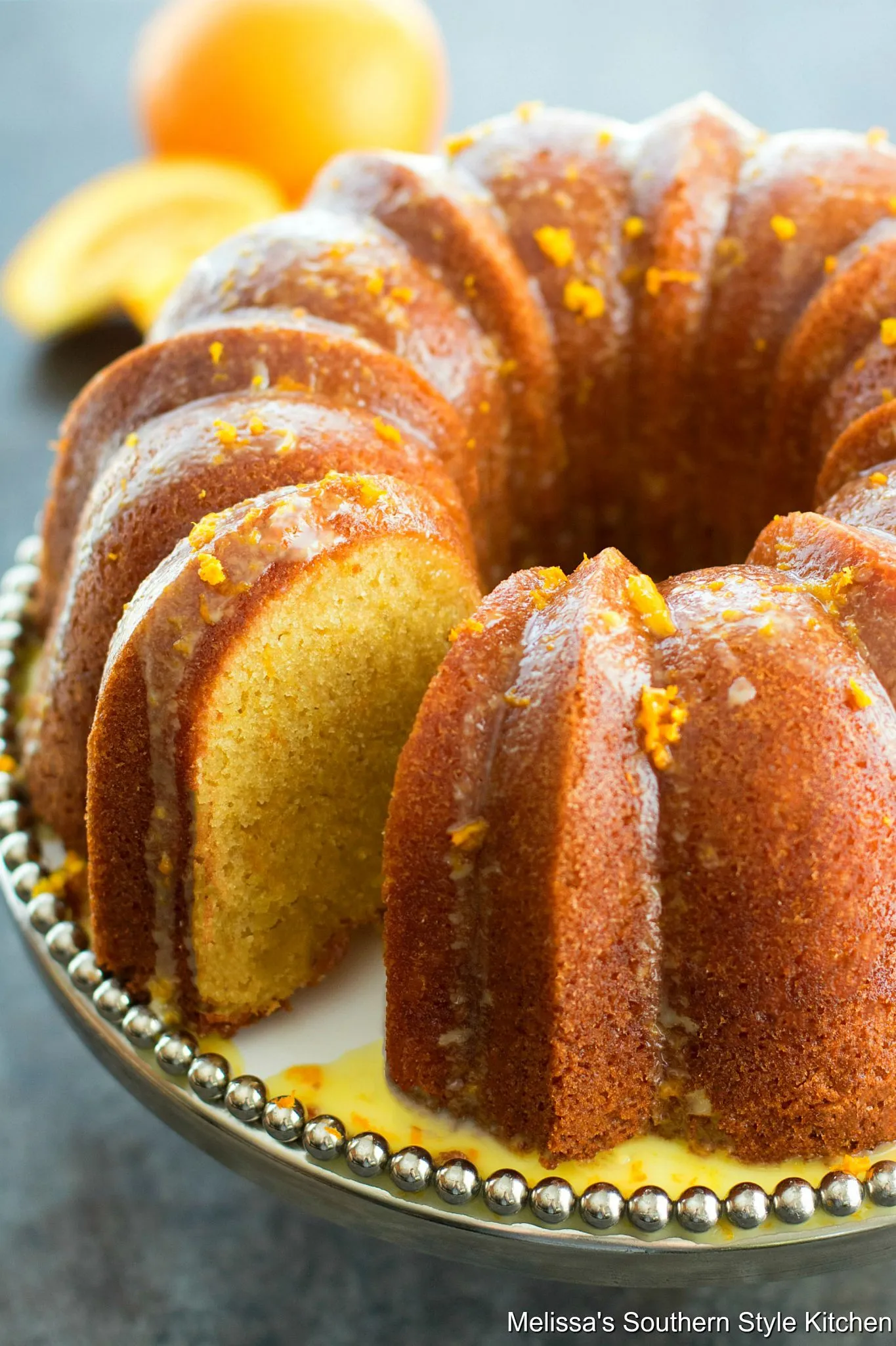 Orange Yogurt Pound Cake