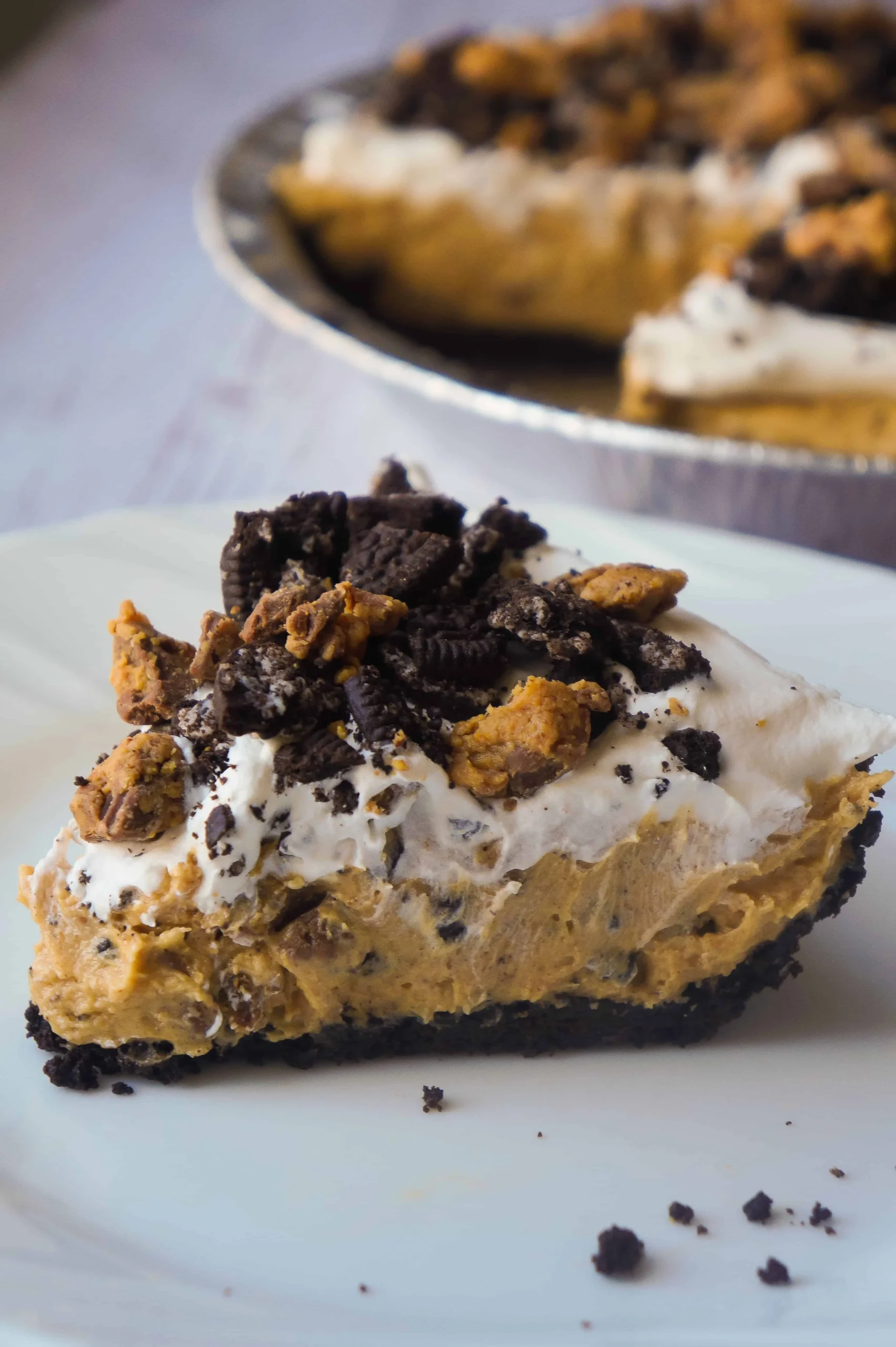 Oreo Peanut Butter Cup No Bake Dessert