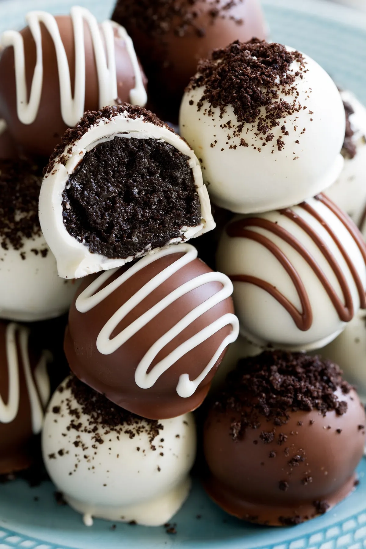 Oreo Truffles Two Ways