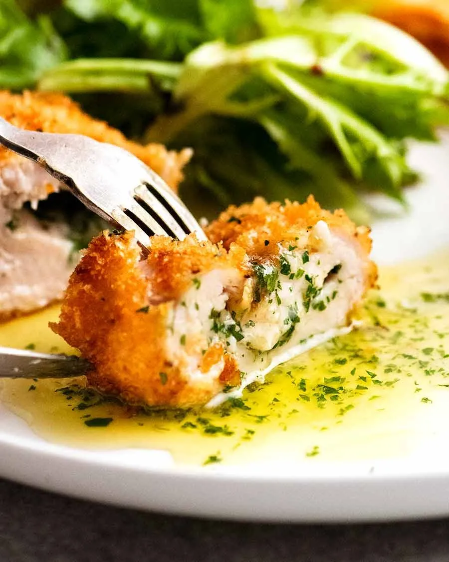 Oven Baked Chicken Kiev