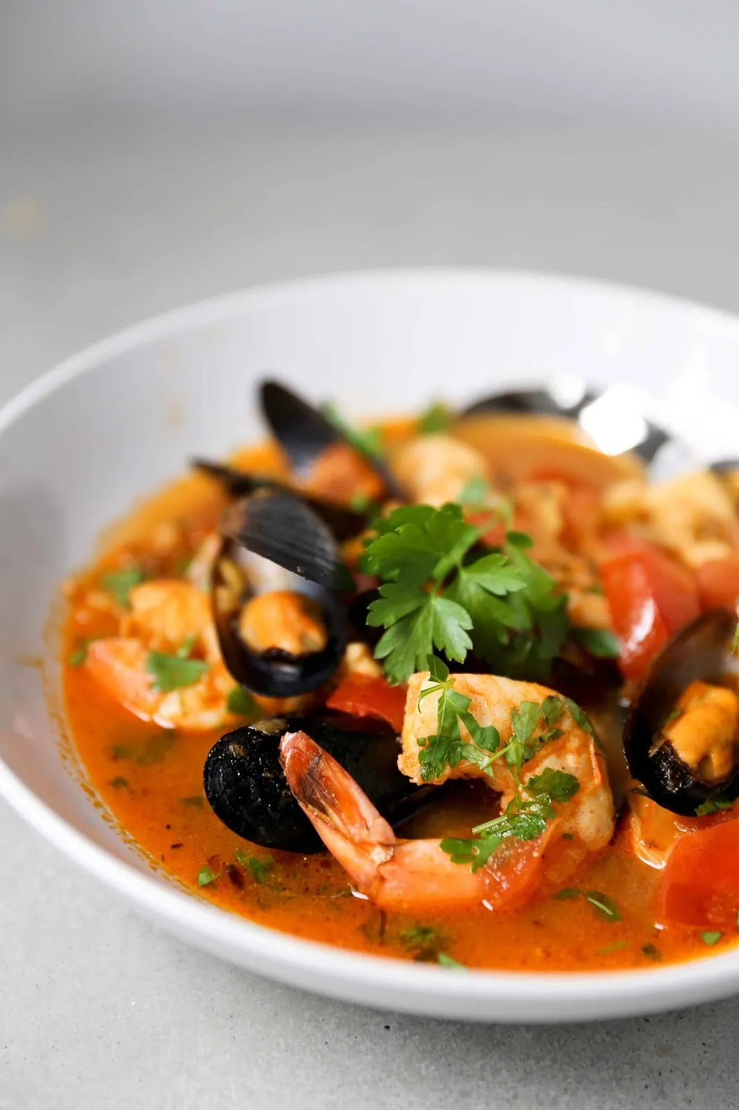Oven Baked Seafood Stew