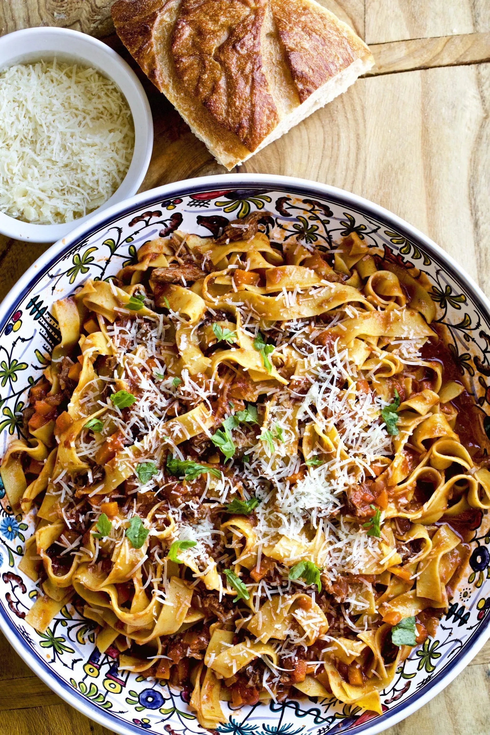 Oven Braised Short Rib Ragu Pappardelle