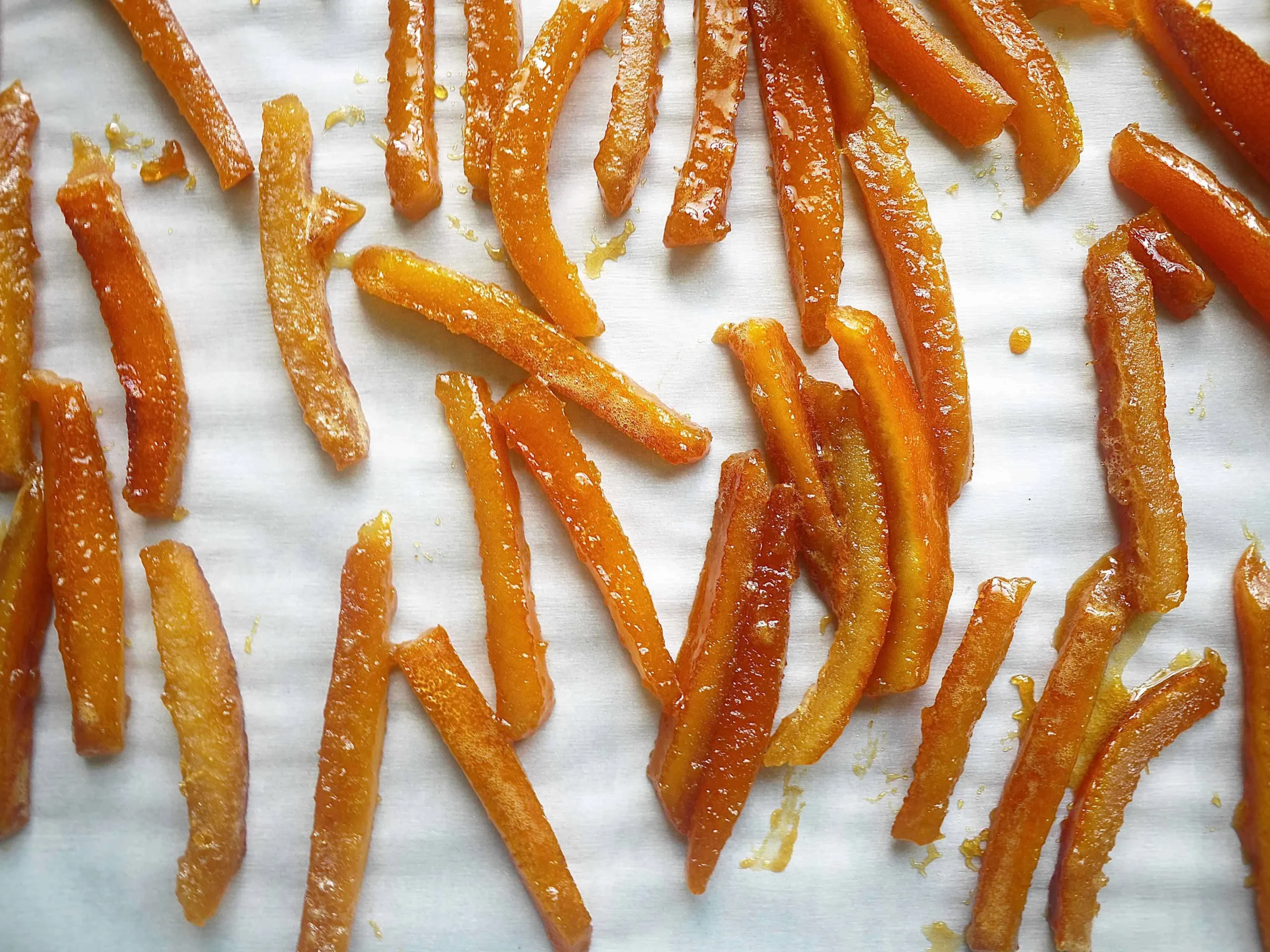 Paleo Candied Orange Peels GF