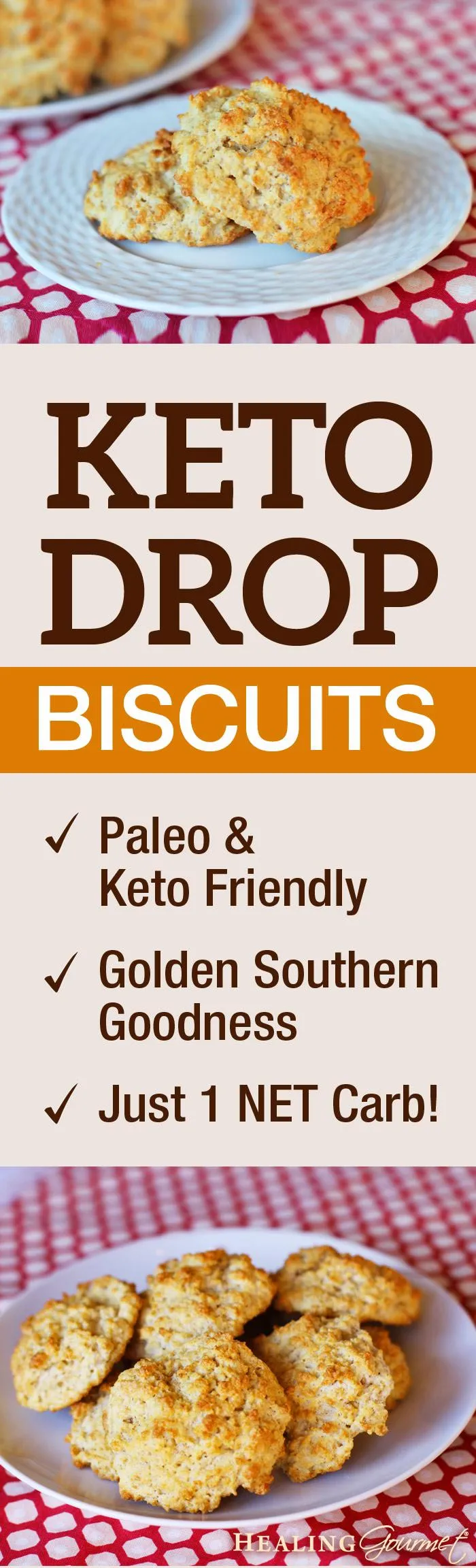 Paleo Keto Drop Biscuits