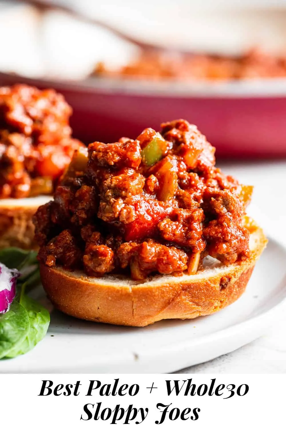 Paleo Veggie Beef Sloppy Joes