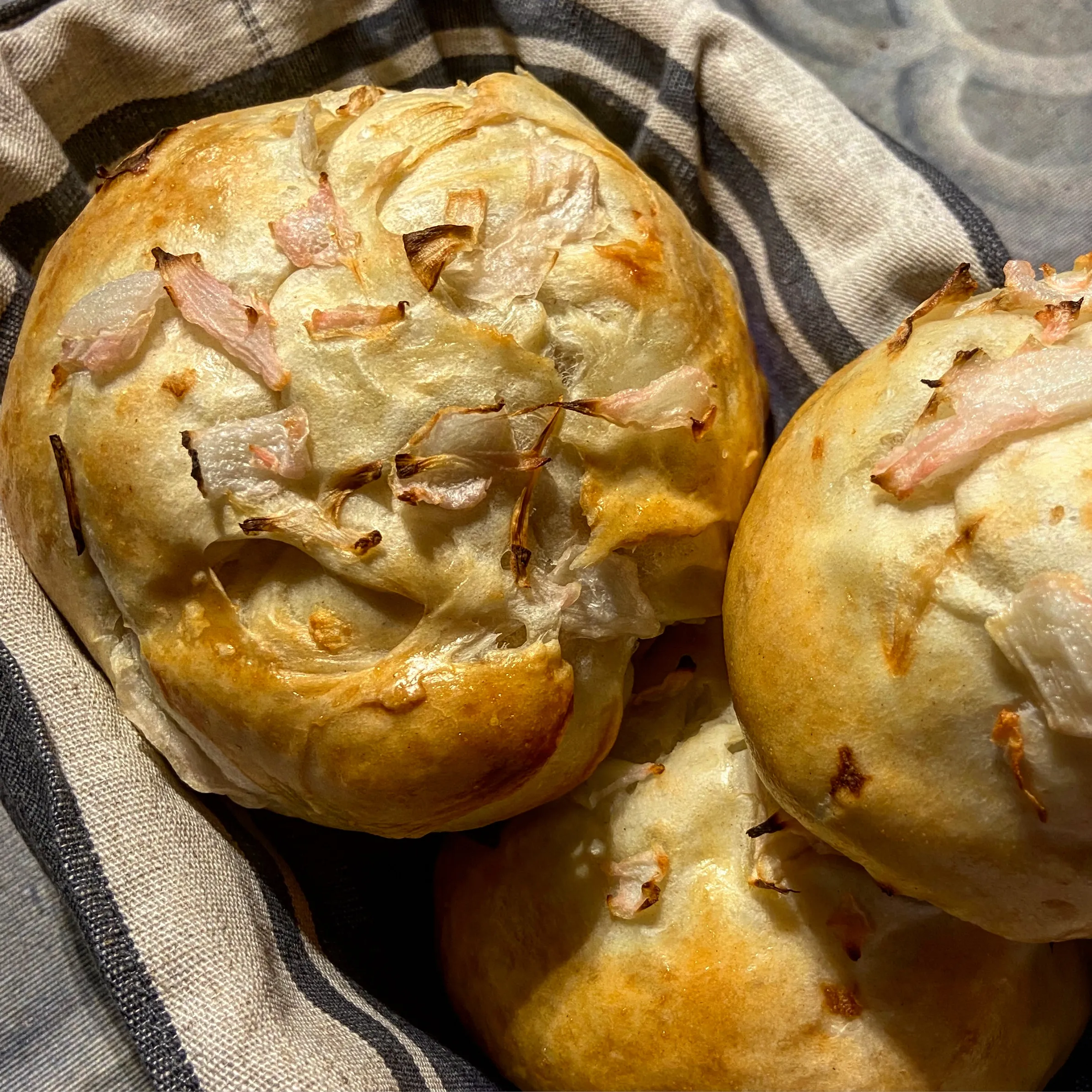 Pan de Cebolla Crudo